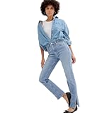 Women&apos;s High Rise Straight Fit Denim Jeans