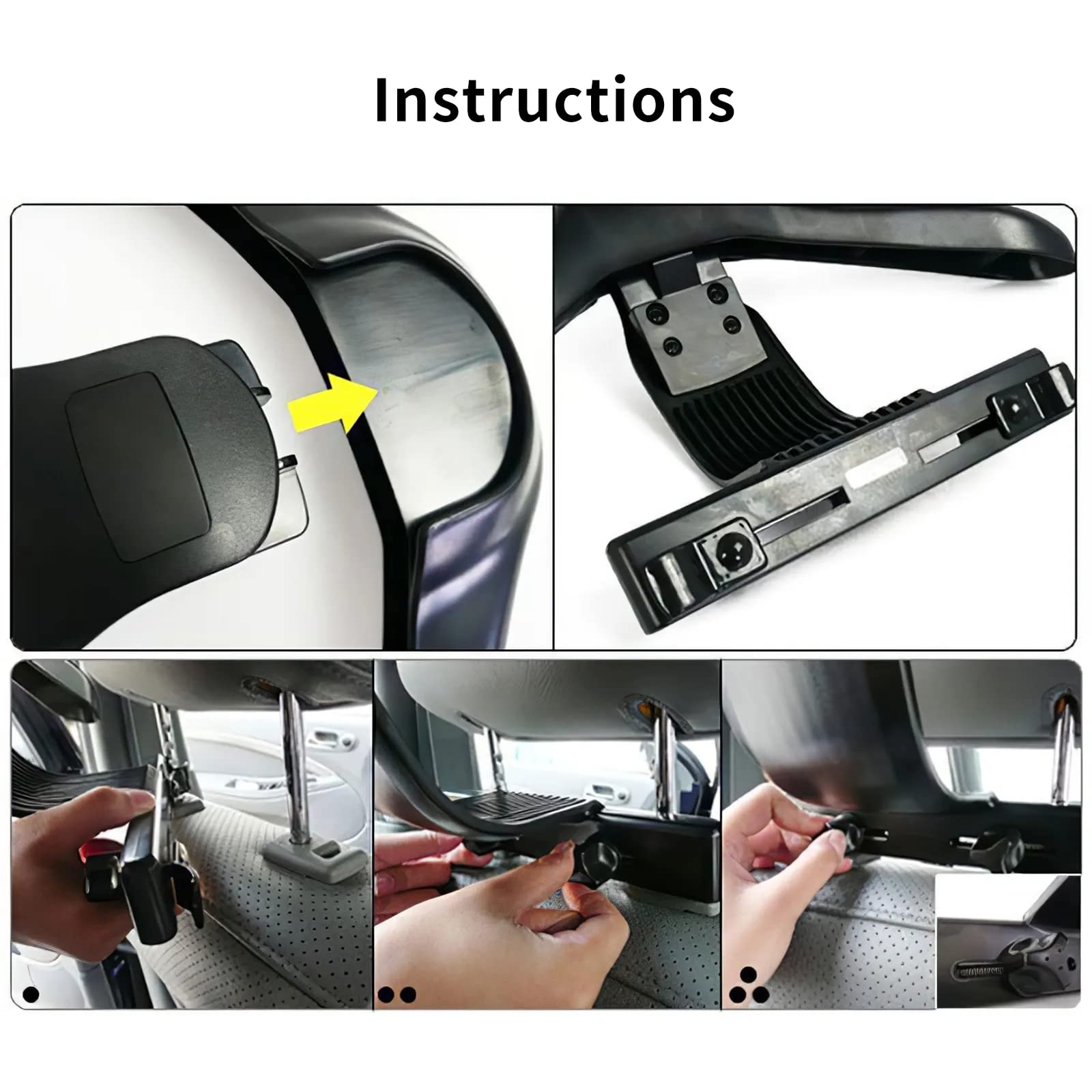 Appendiabiti per Auto,per Lancia Delta Flavia Thema Voyager Ypsilon,Supporto Universale Vestiti,Accessori per Lo Schienale del Sedile