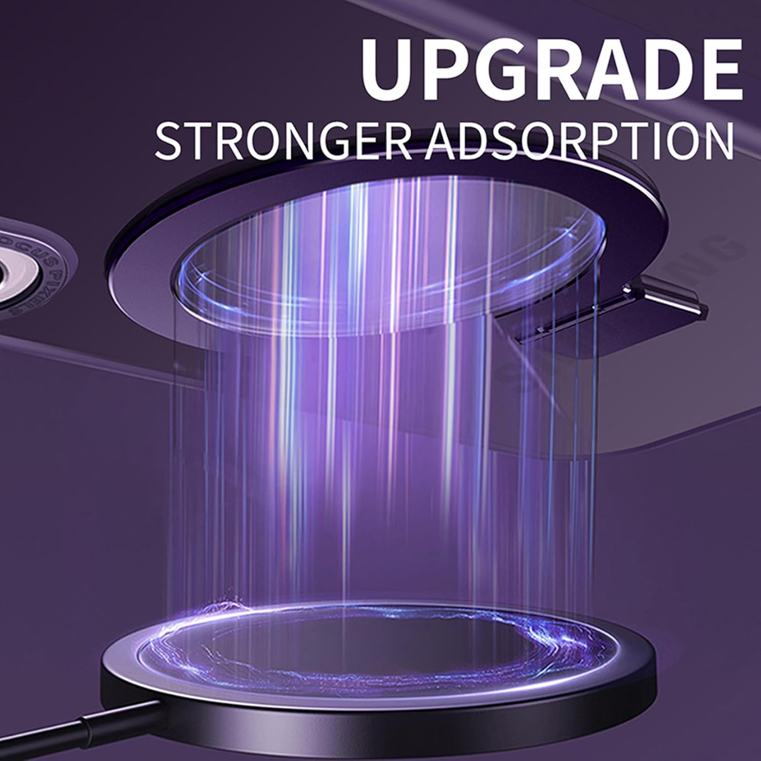 جراب مغناطيسي متوافق مع سامسونج جالاكسي S23 الترا، غطاء جوال ش... - view 3