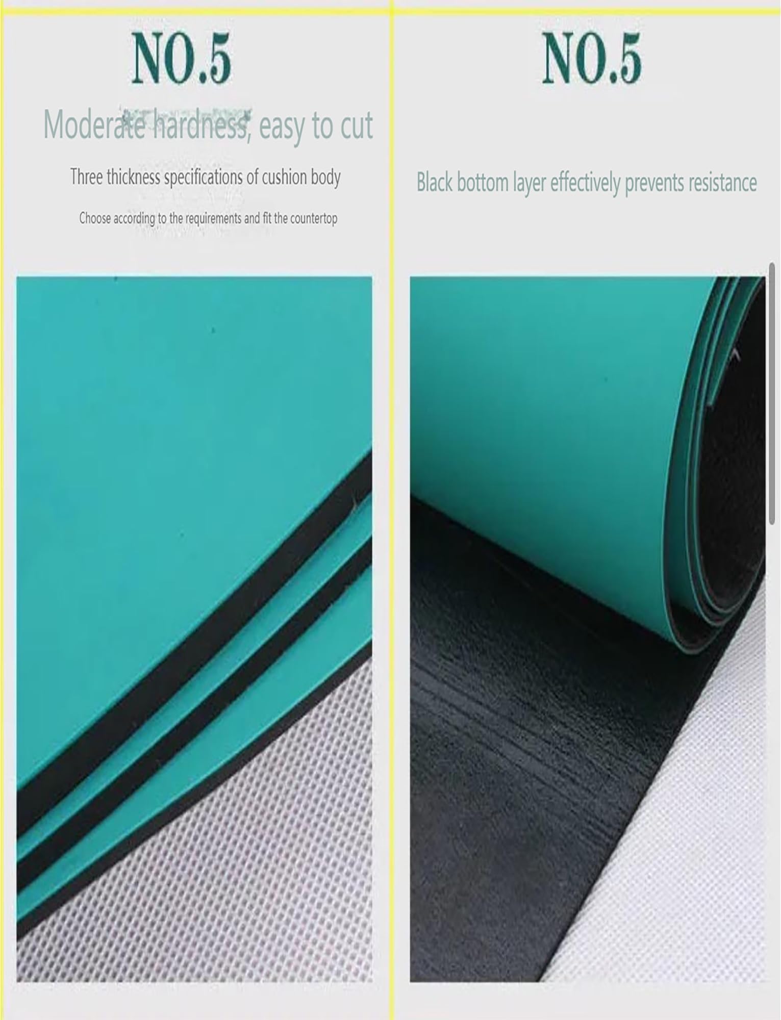 Alfombrilla de trabajo antiestática para estaciones de soldadura y reparación, protección ESD