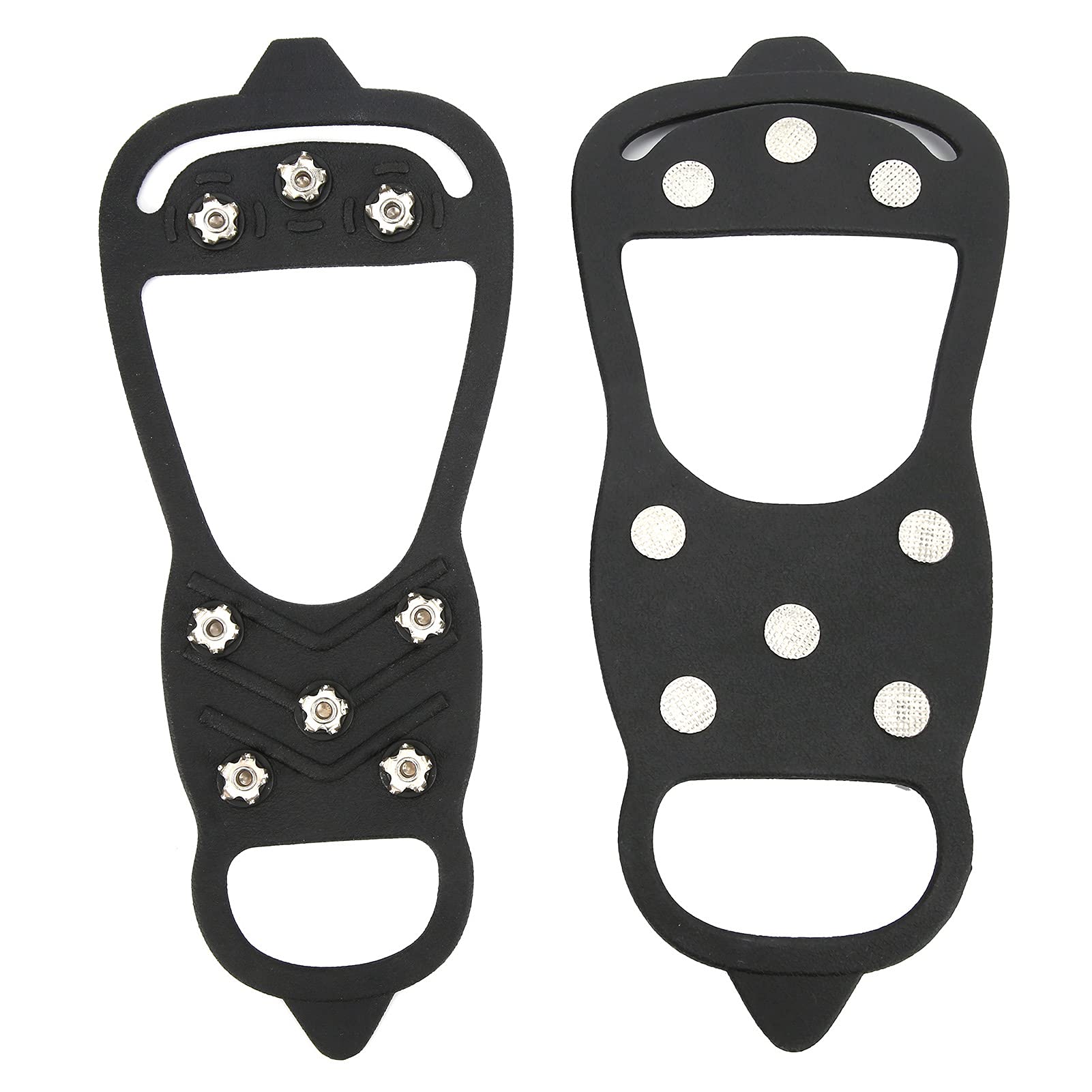Generic Snow Shoe Spikes, Outdoor Silicone + Stainless Steel Ice Shoe Spikes Durable for Snowfield for Ice(L)'-image-49
