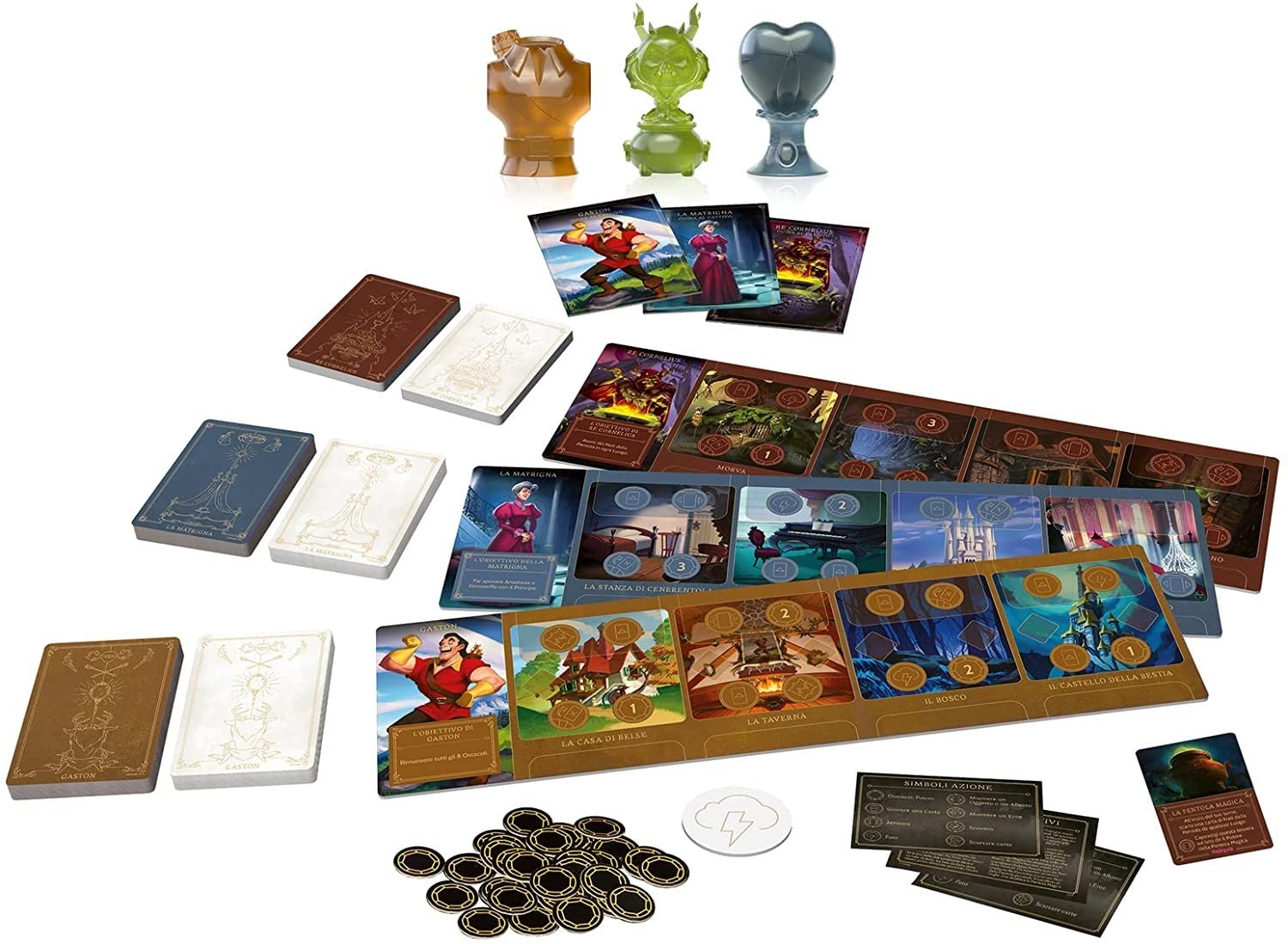 Ravensburger - Disney Villainous Despicable Plots, Gioco di strategia 10+, 2-3 giocatori