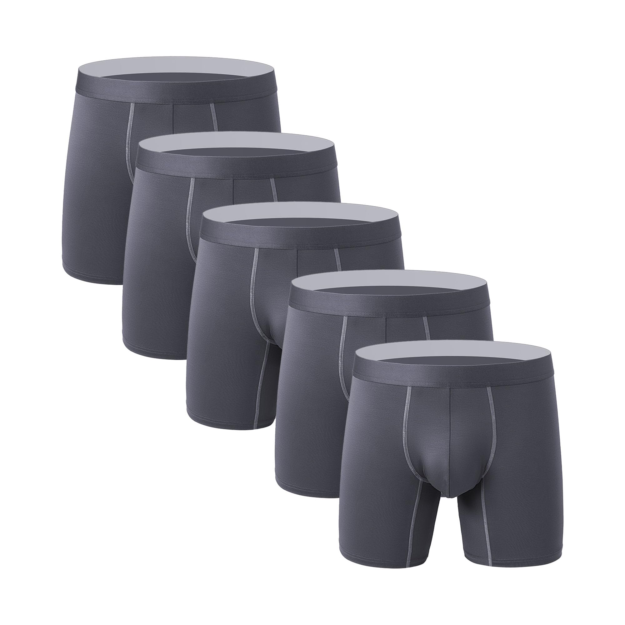 Mens Waist Wear-Resistant Boxer Briefs Casual Sports Underwear Loose Breathable Underpants