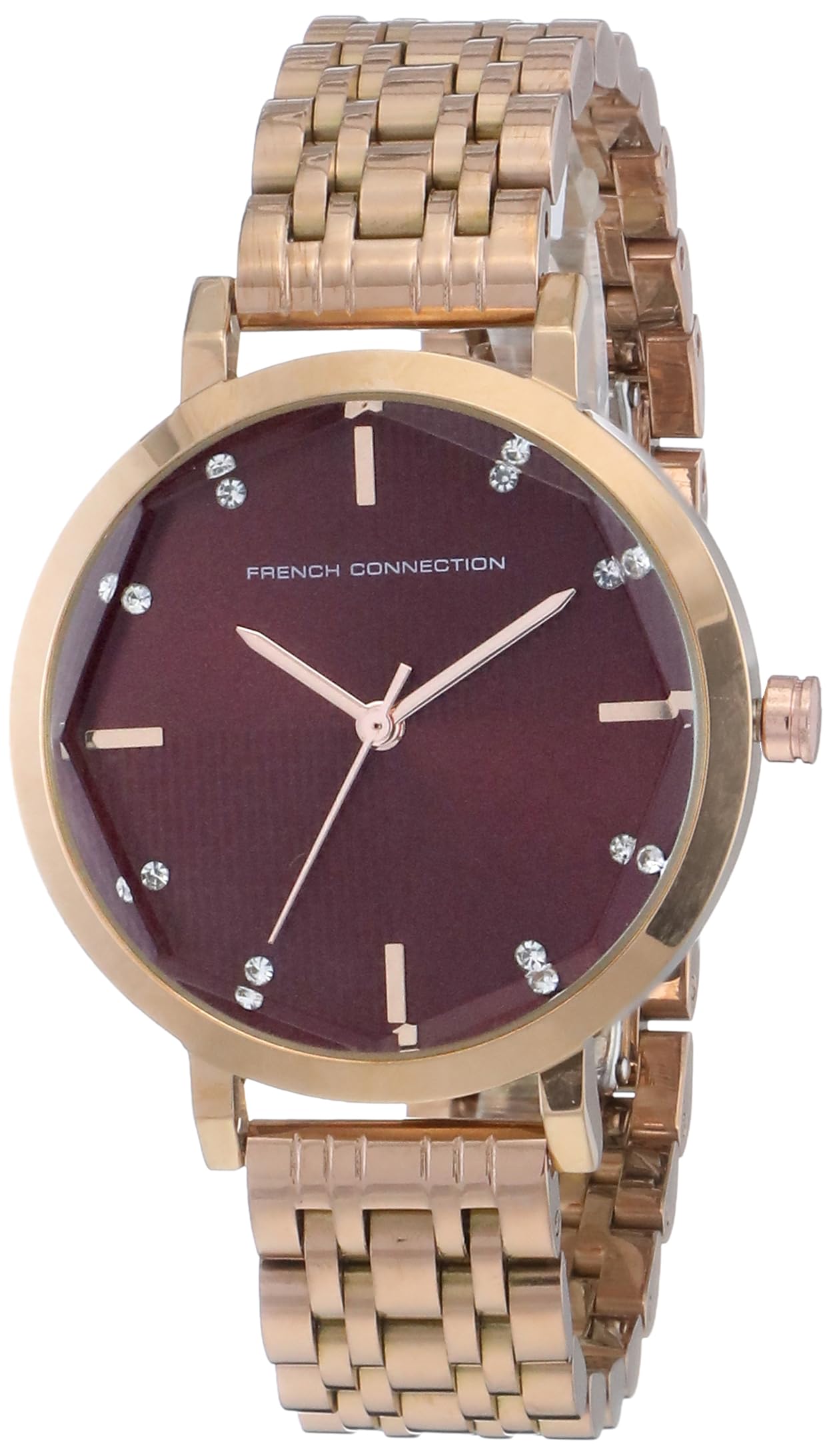 French Connection Spring-Summer 2023 Analog Maroon Dial Womens Watch-FCN00064G (B0C6GZF6CV) Amazon Price History, Amazon Price Tracker