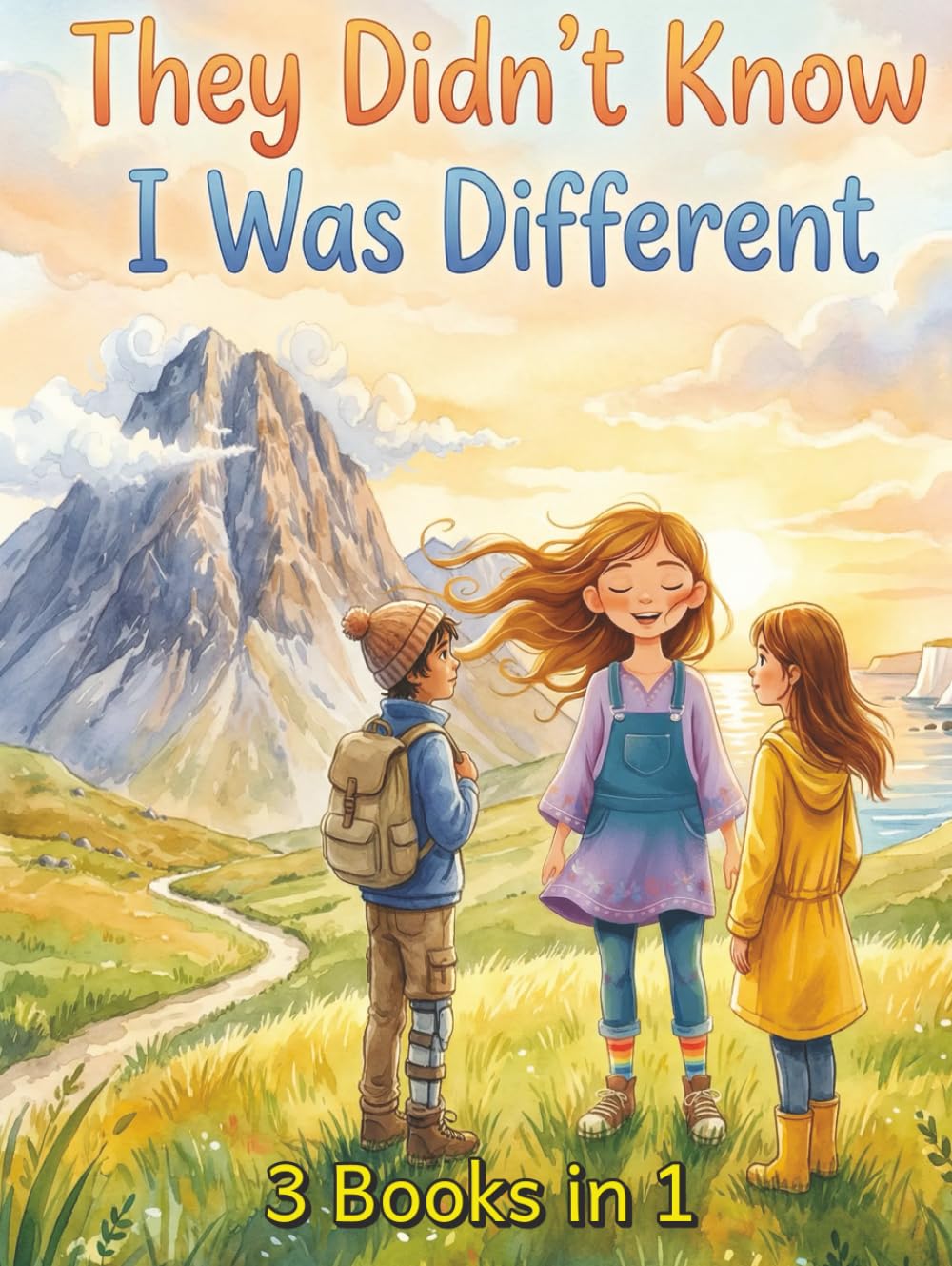 They Didn’t Know I Was Different 3 in 1 Book: Three Empowering Stories About ADHD, Dyslexia, Disability, and Finding Strength in Your Own Way
