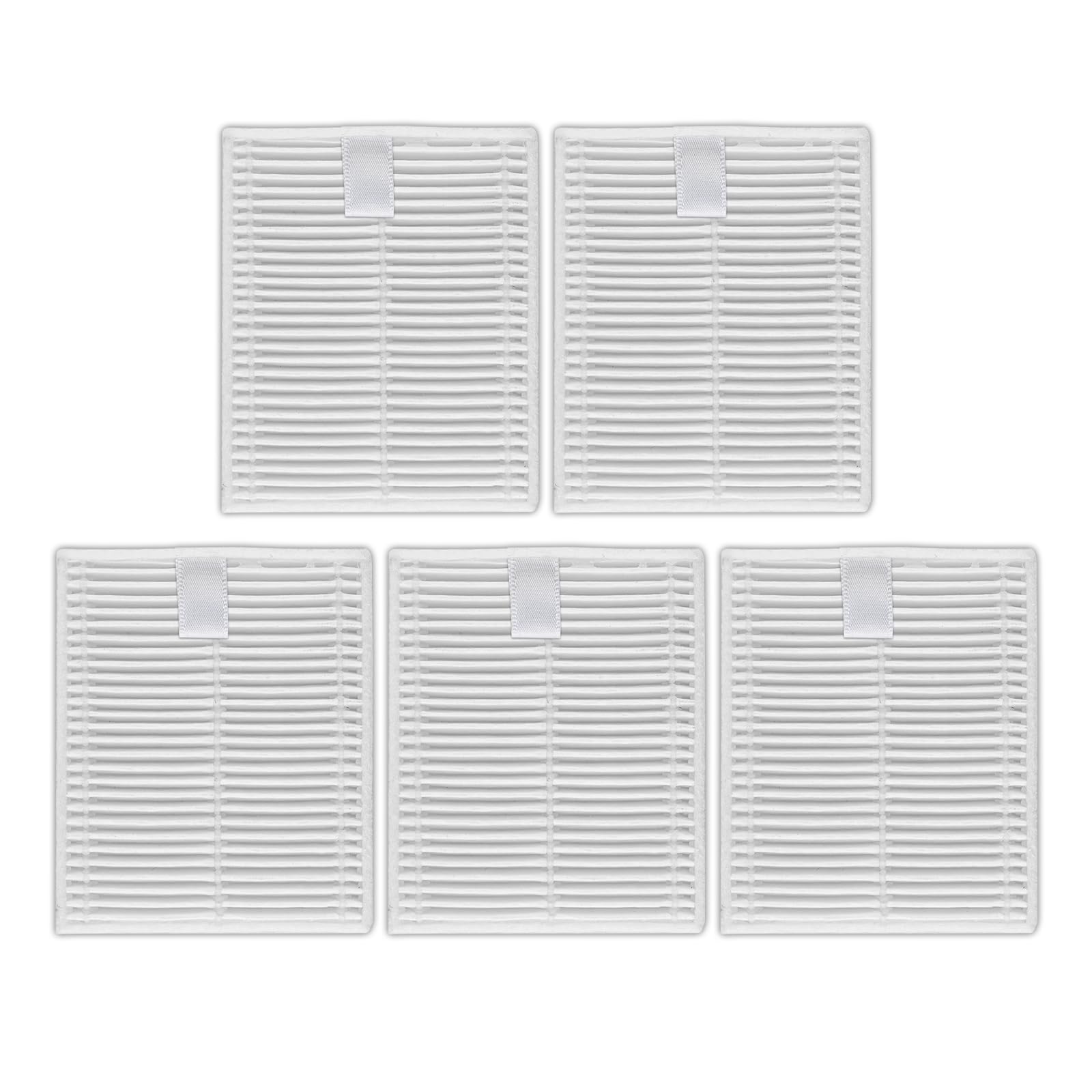 (5 Pack) Q7M5, Q7M5+, Q7L5, Q7L5+ Replacement HEPA Filters for Roborock Q7 M5, Q7 M5+, Q7 L5/ L5+ Robot Vacuum, Filters Accessories Kit, Upright Filter, HEPA Filter Accessories, Canister Filter
