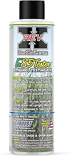 REV-X E85 Testing Kit - Corn Field Edition - Reusable Ethanol Gasoline Test Kit