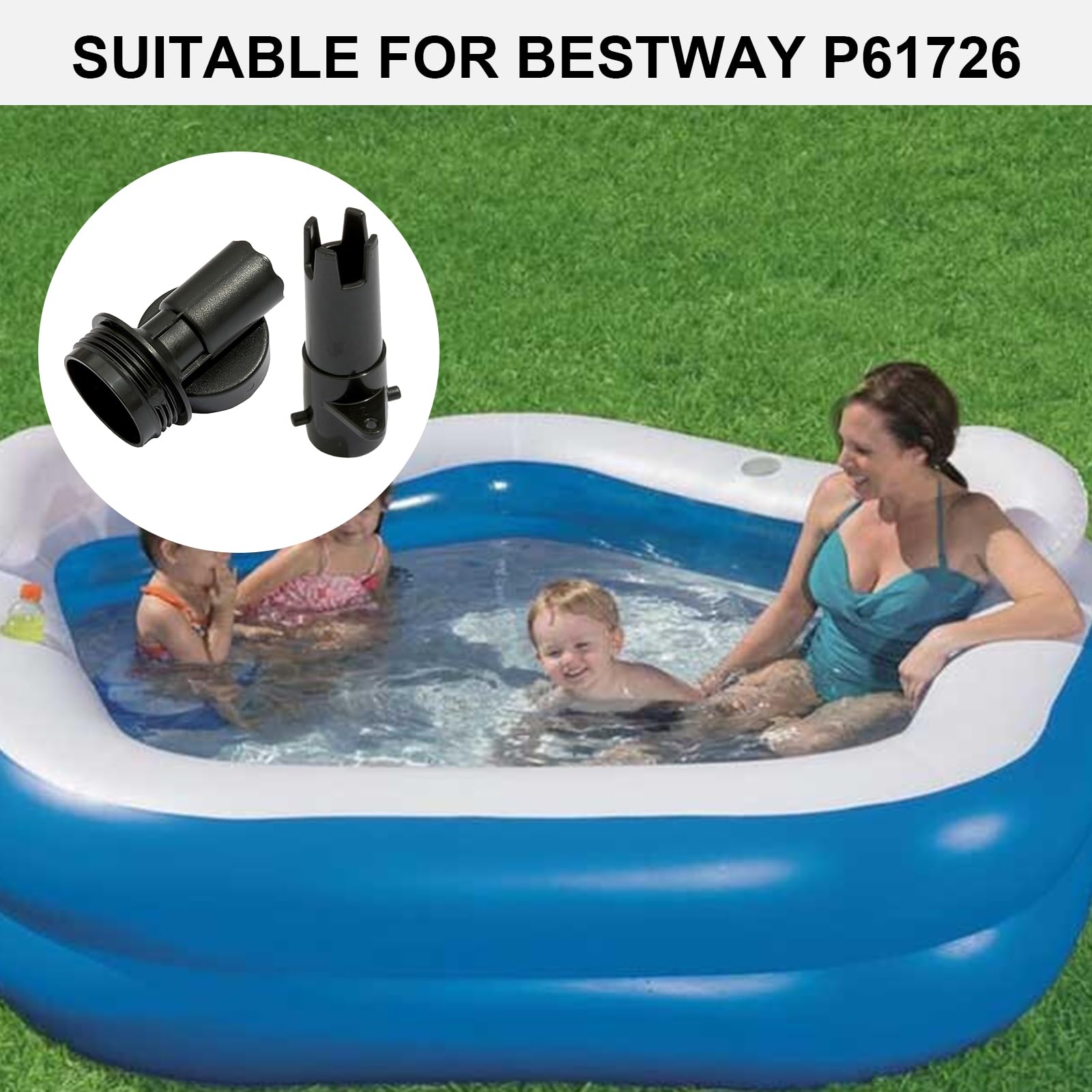 FeiYeup Adaptateur De Valve De Gonflage Rapide Pour Tuyau De