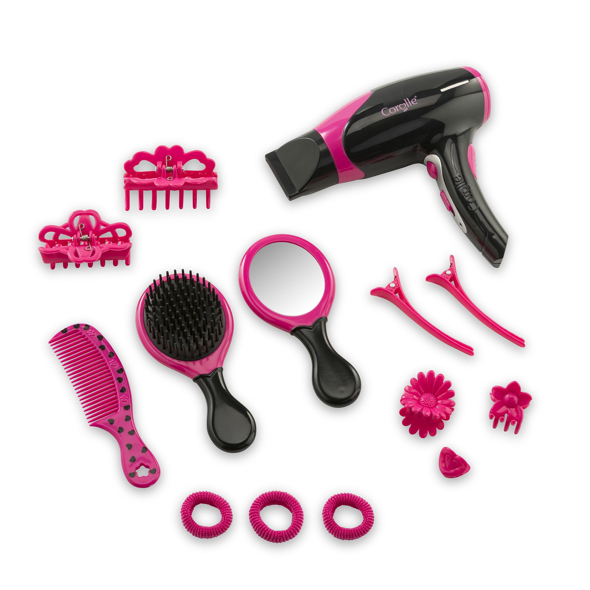 Corolle 9000213040 - Estuche de peluquería (14 Accesorios, para muñecas/muñecas, a Partir de 3 años)
