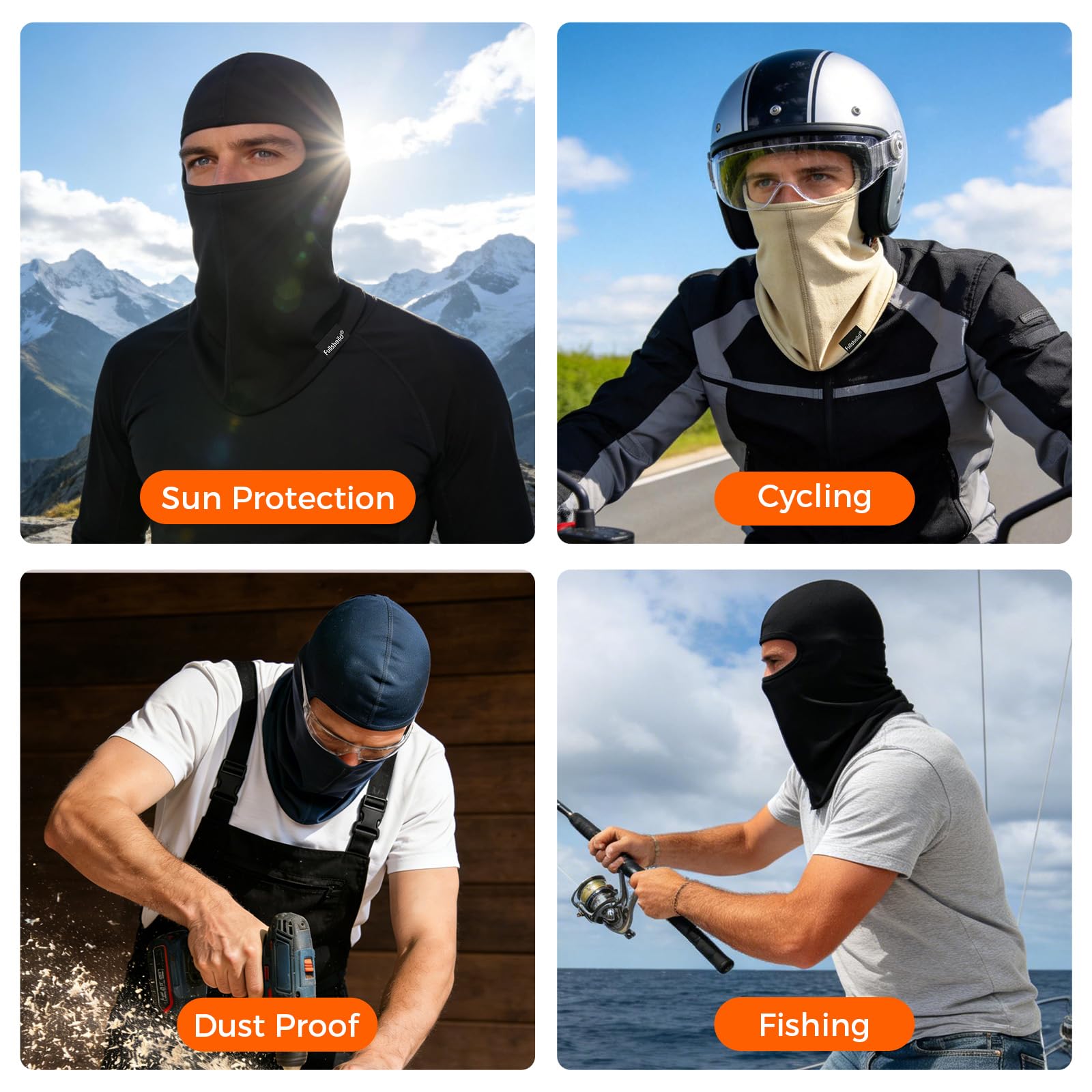 Fullsheild FR NFPA2112, odporna na ogień, kominiarka, NFPA2112, osłona do spawania, polowania, wojskowa, rozmiar uniwersalny