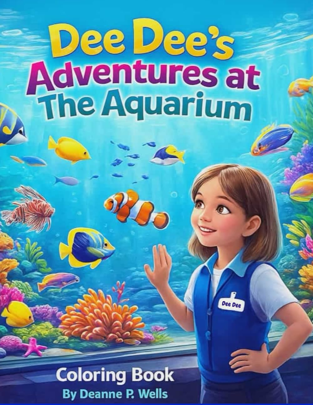 Dee Dee's Adventures at The Aquarium: Coloring Book (Dee Dee's Adventure Series)