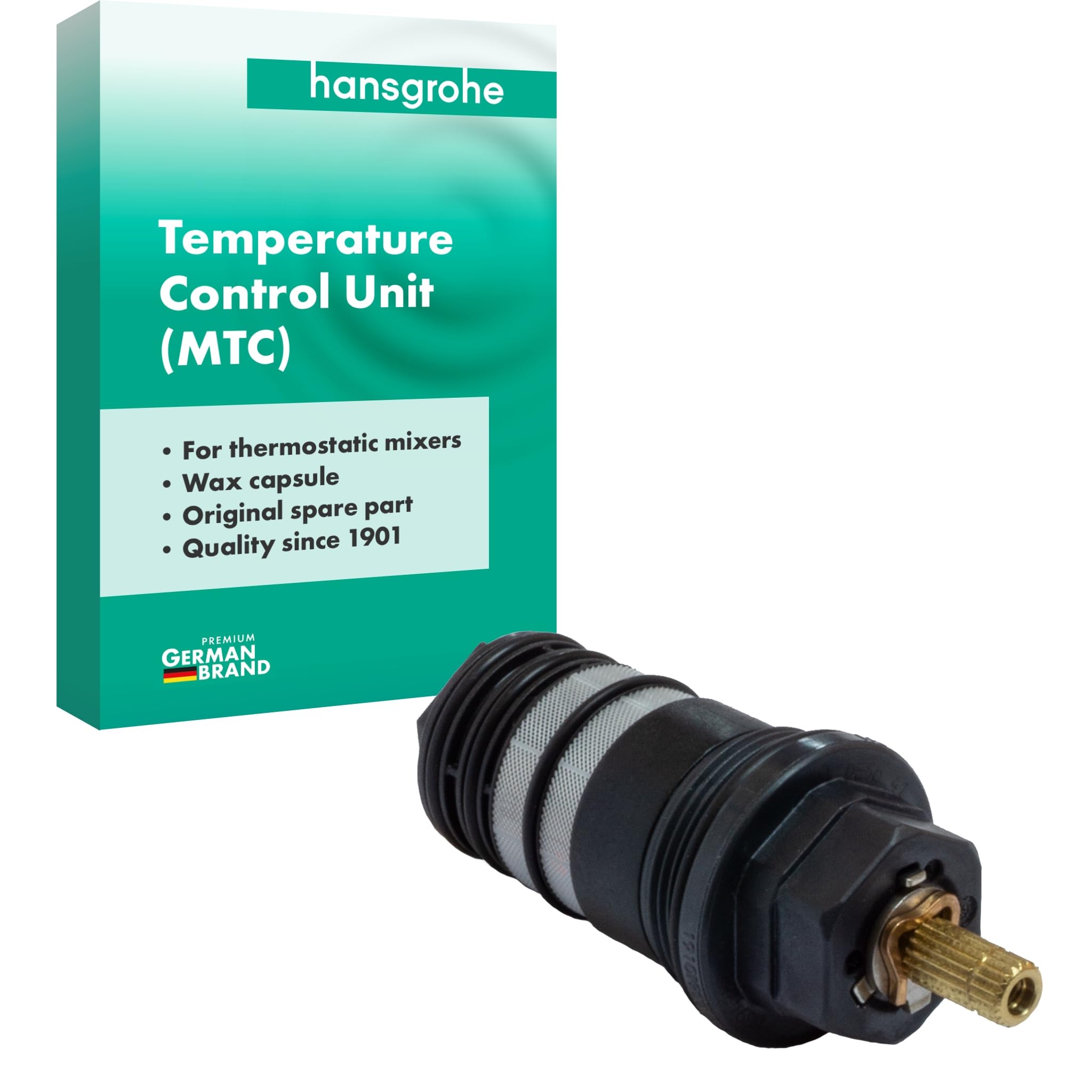 Hansgrohe Cartouche thermostatique MTC, Capsule à Cire, 94282000, cuivré, Small