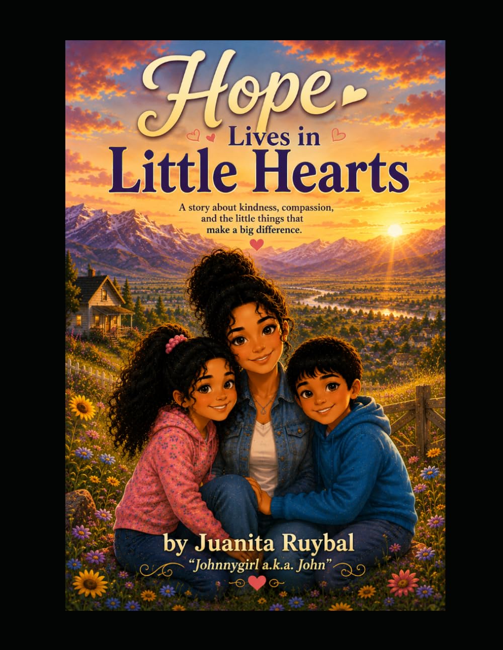 Hope Lives in Little Hearts: Inspired by the true actions of a family who chose kindness every day.