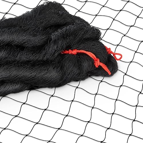 Red para pájaros para jardín, 50 x 50 pies con tamaño de malla de 2.4 pulgadas, protege las plantas vegetales y árboles frutales de aves y otros