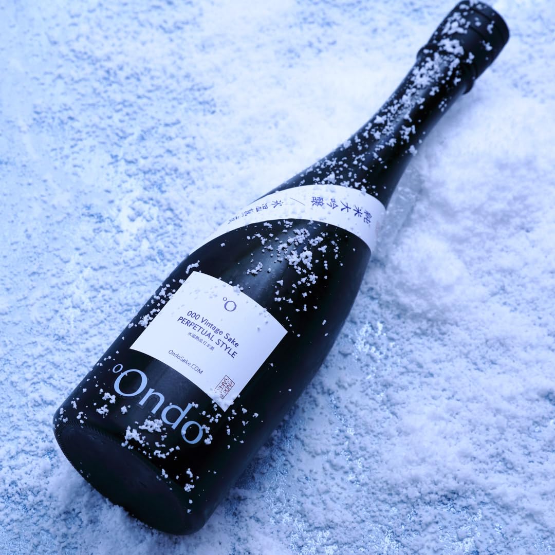Amazon.co.jp: °Ondo 000 Vintage Sake Perpetual Style 720ml −2℃ 1