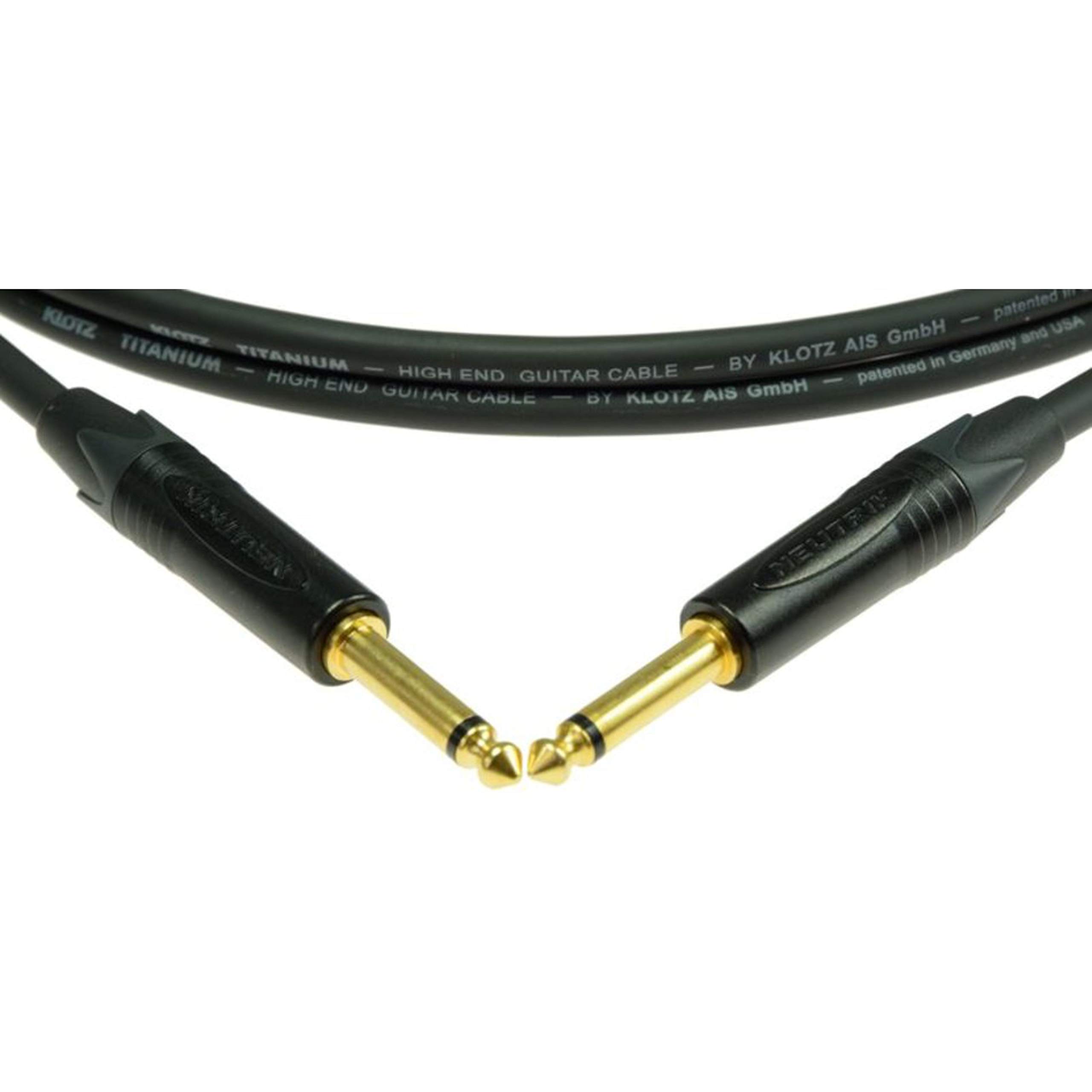 Klotz TI-0600PP Titanium Instrumentenkabel 6 m - Instrumentenkabel