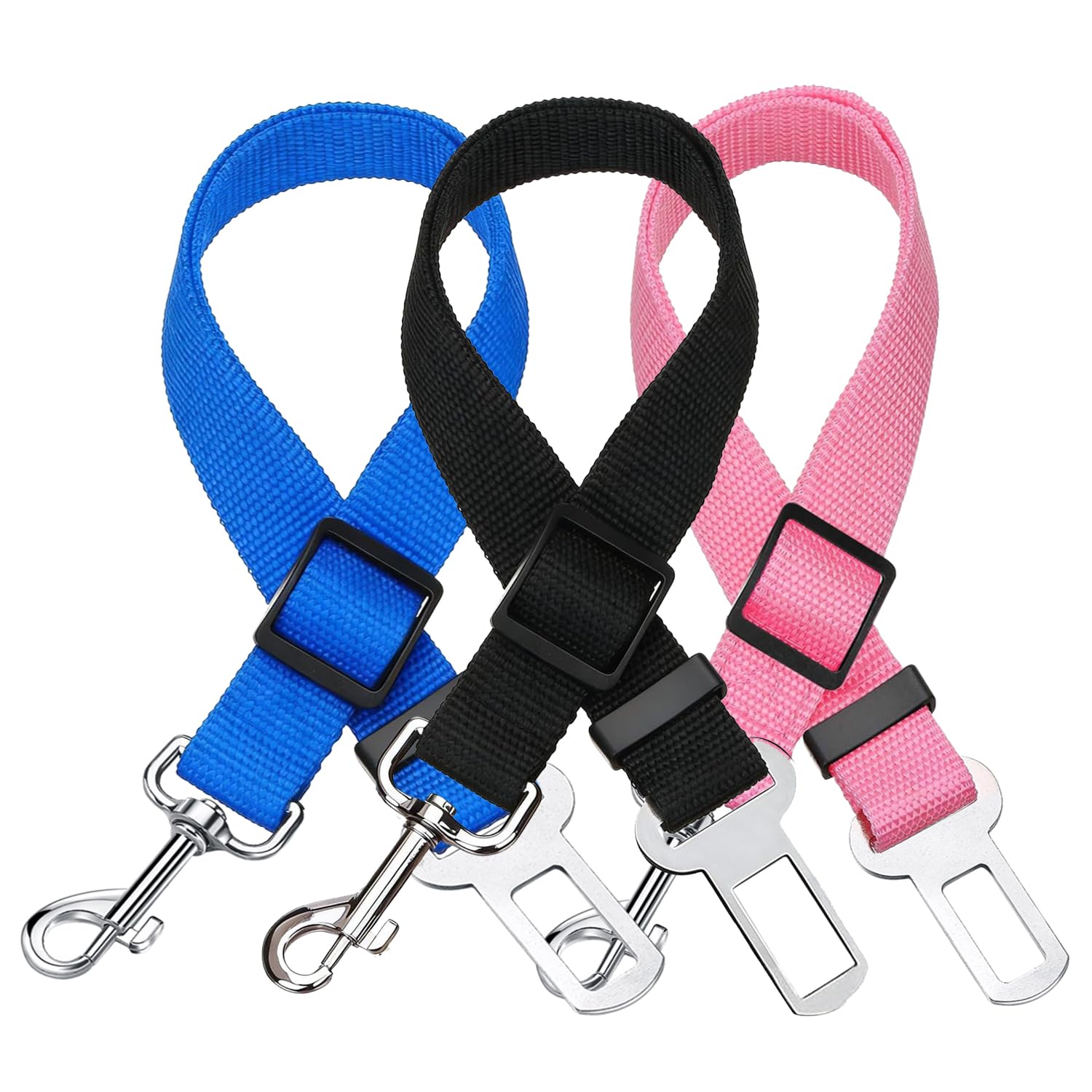 Pet Seat Belt for Dog, Car Seat Safety Harness with Adjustable Length