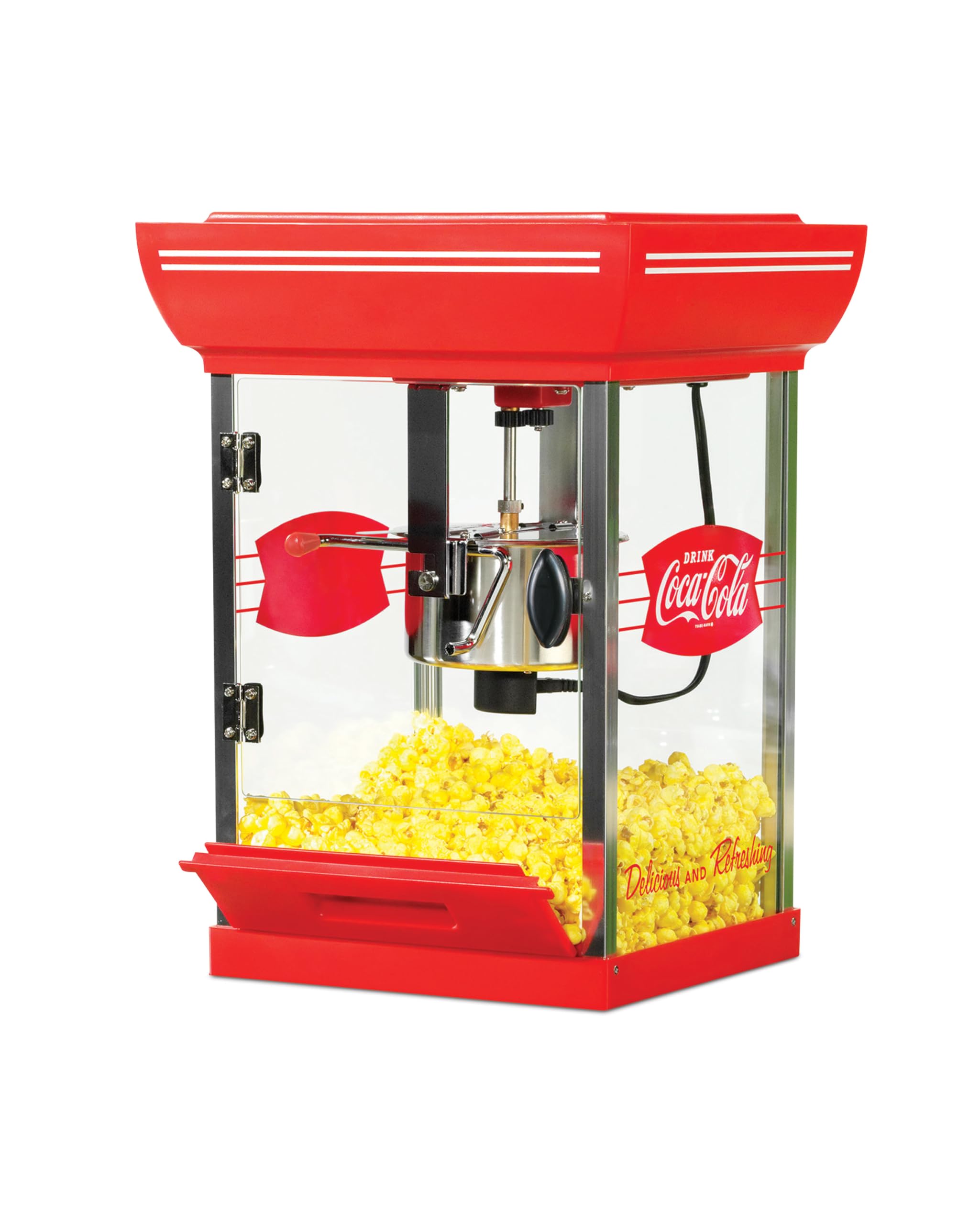 コカコーラ ポップコーンメーカー Coca Cola 製造機 ノスタルジア Amazon.co.jp: ノスタルジア コカ・コーラ ポップコーンメーカー - 48