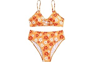 Vibrant Floral Bikini for Teen Girls: A Summer Essential