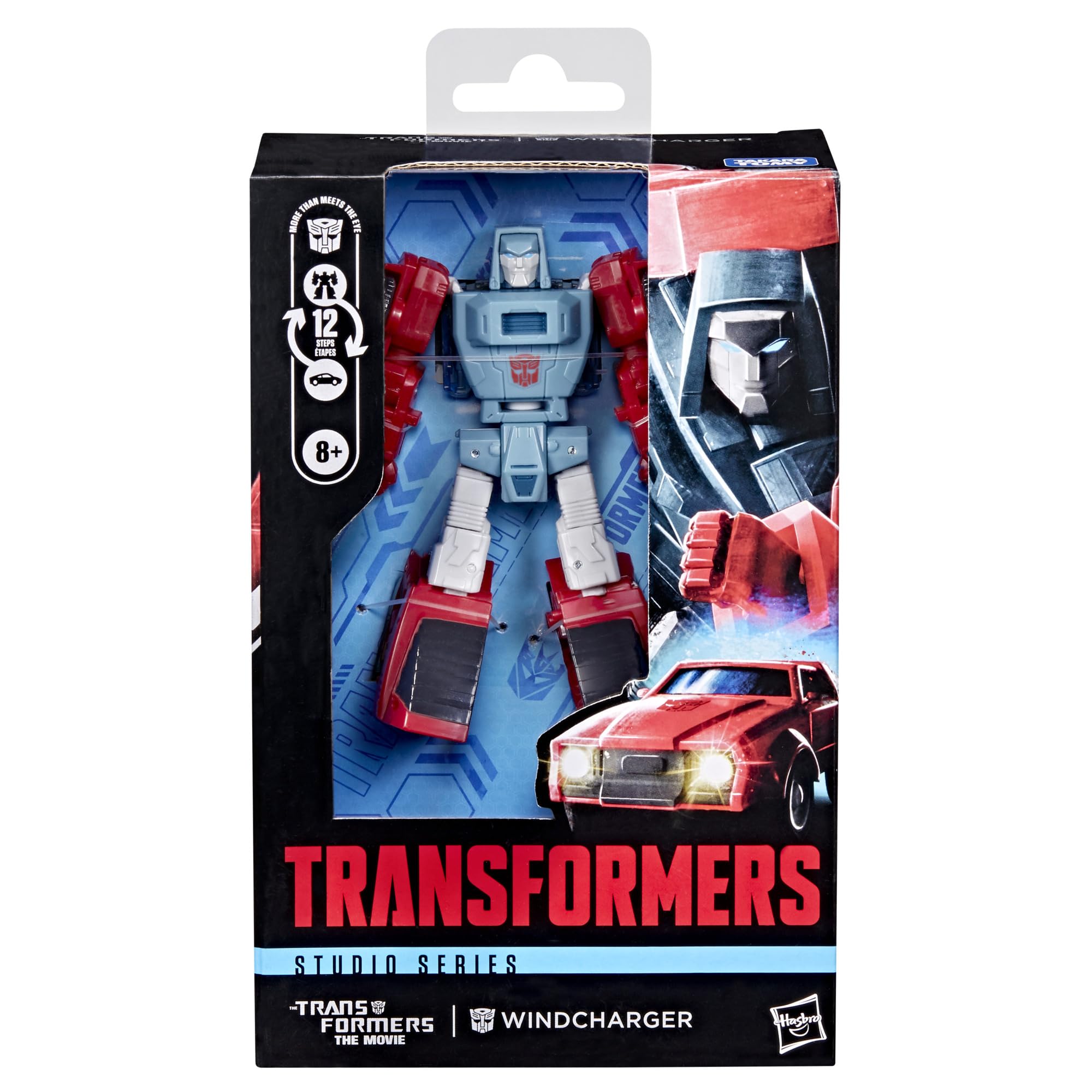 Transformers Studio Series Deluxe Class, action figure di Windcharger, ispirata al film The Movie