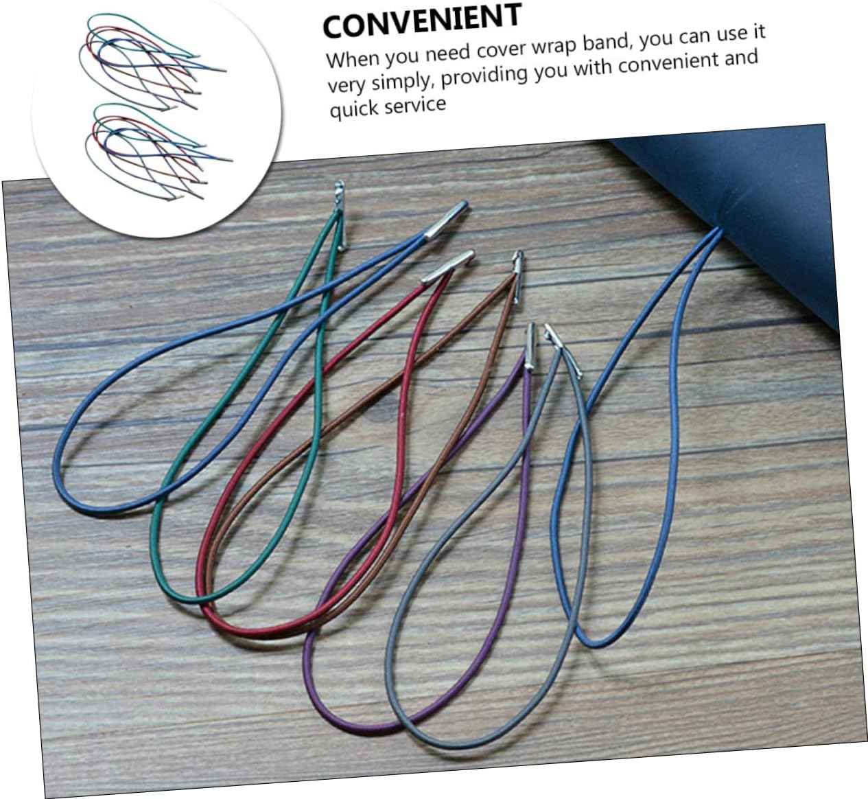 VALICLUD トラベルスクラップブック トラベルノートブック ジャーナル ゴムストラップ ノートブック ゴムストラップ 12個