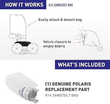 Polaris Genuine Parts K14 Sand & Silt Bag