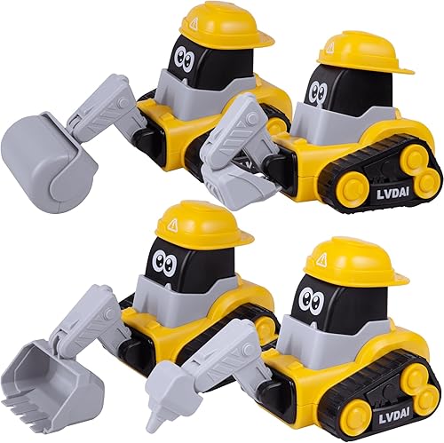 Vehículo de construcción Juguete de ingeniería de vehículos Tipo de prensa Coche de juguete Coche de empuje de juguete Inercia Coche deslizante Caja