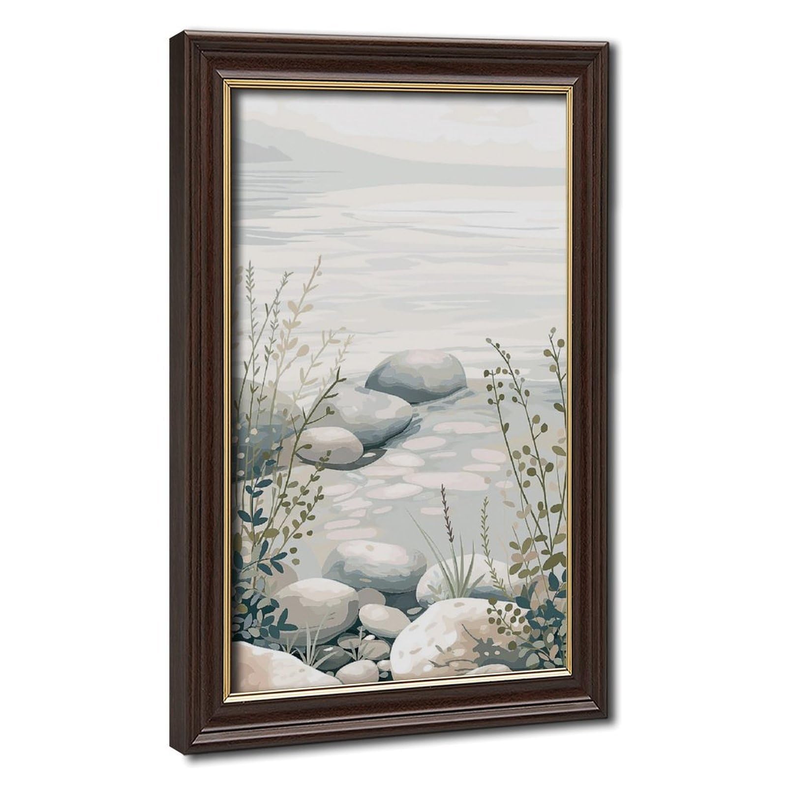 Bareronor Natural Picture Canvas Poster Bedroom Decor Landscape Office Room Decor Gift 24" L X 36" W