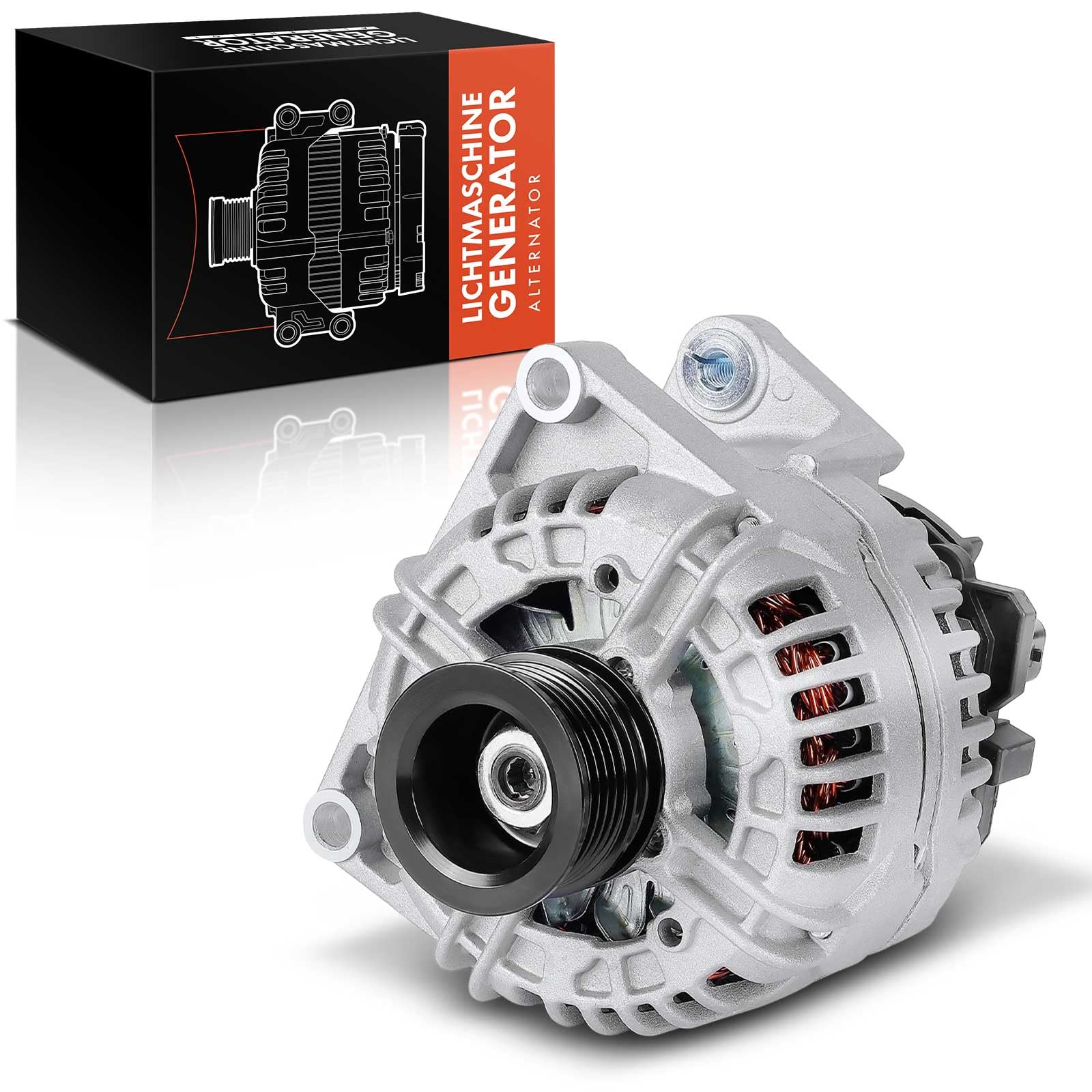 Frankberg Lichtmaschine Generator 120A Kompatibel mit Astra H L48 1.6L 1.8L 2004-2013 Zafira B Kasten/MPV A05 1.8L 2009-2015 Vectra C Z02 1.6L 1.8L 2006-2008 Replace# 93190829