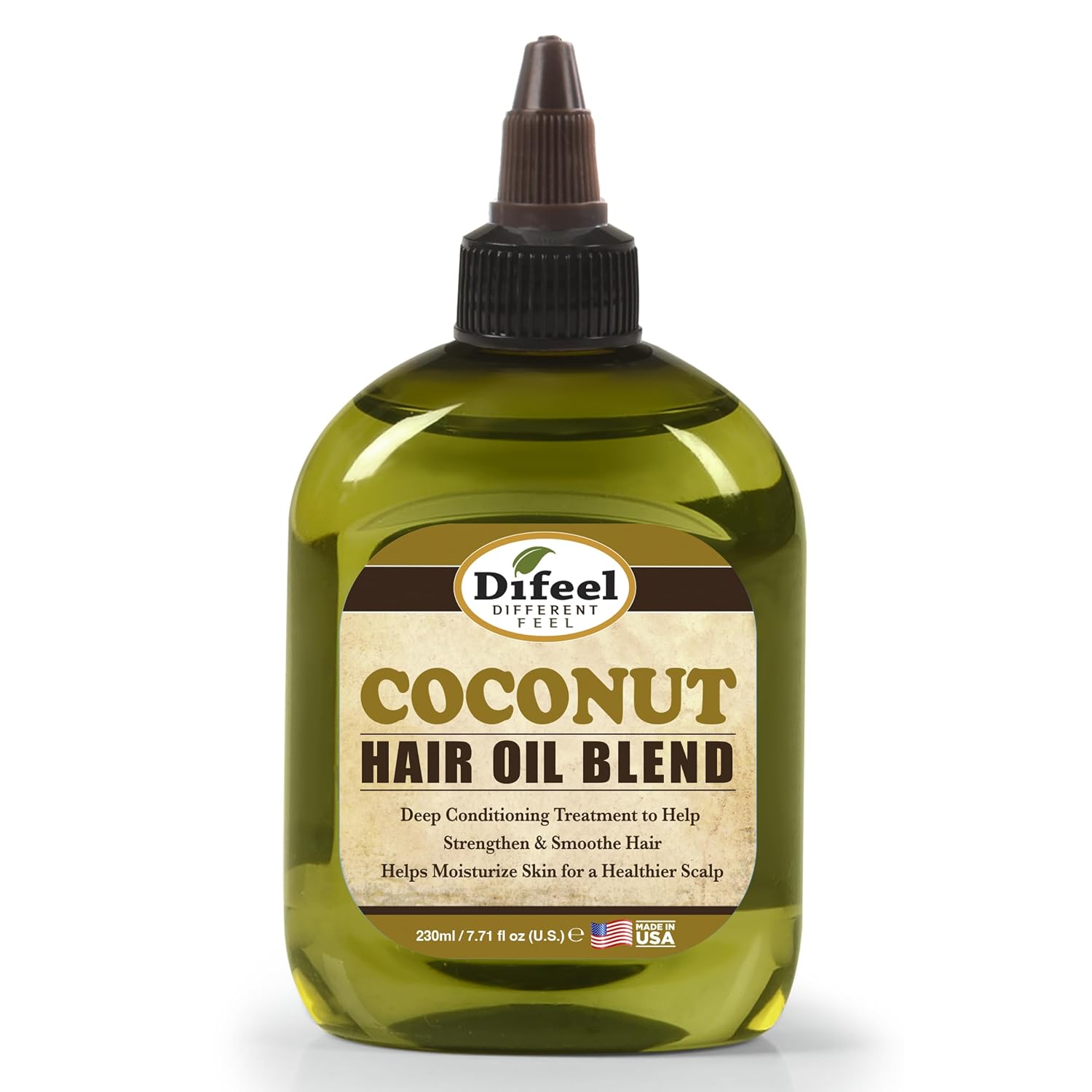Difeel Coconut Hair Oil Blend 7.1 Ounce ounce