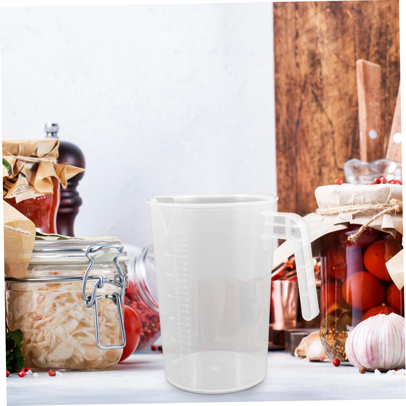DECHOUS 2 Pz misurino distributore di frittelle arredamento tazze di misura caraffa graduata da cucina misurare tazzine caffe tazze caffe Accessori per la cottura tazza di caffè plastica