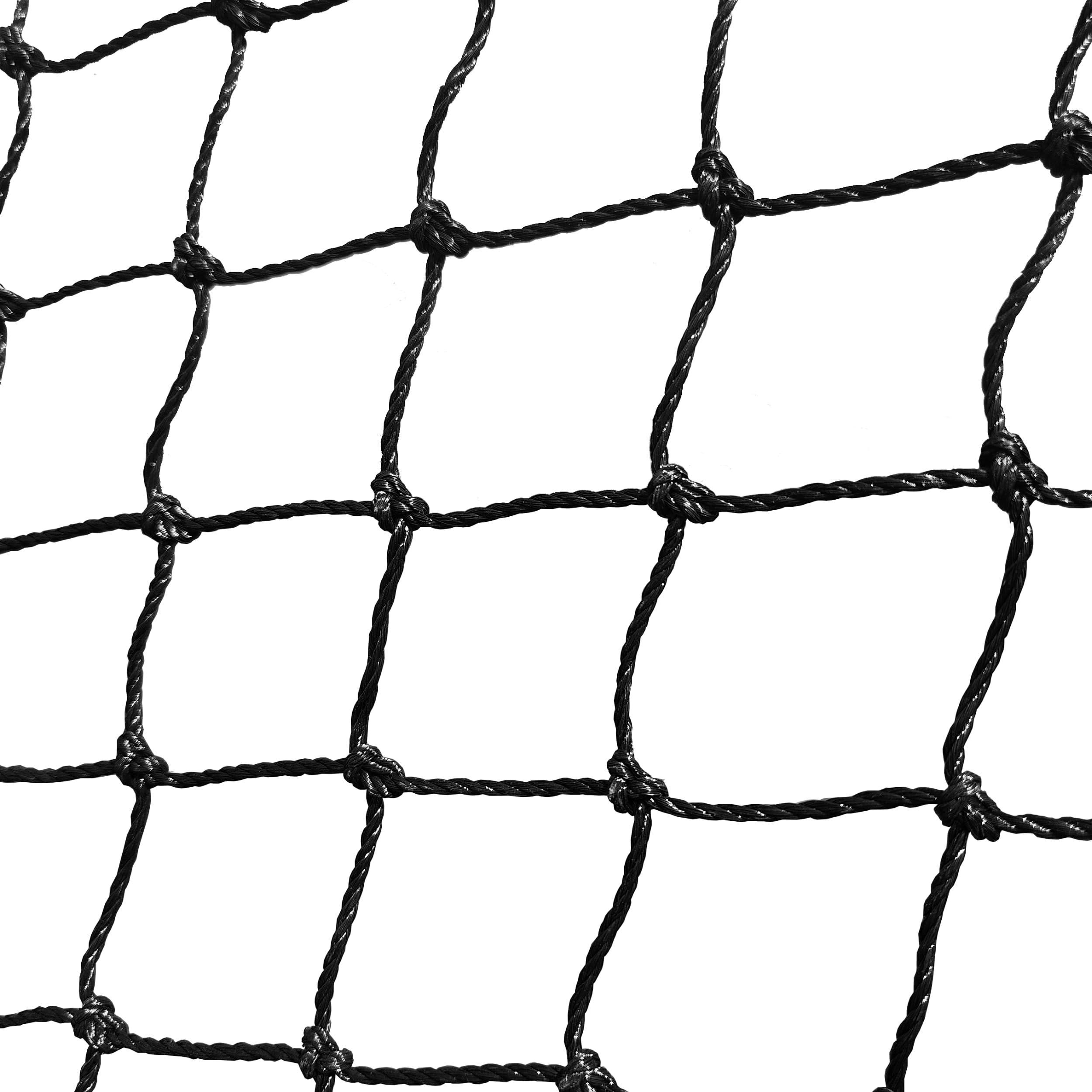 BATTING CAGES INC. BCI Batting Cage Net, HDPE Baseball and Softball Pitching Sports Netting for Batting Cages, #24 Twine, 12 x 12 x 35 ft