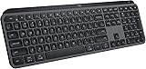 Logitech MX Keys S Wireless Keyboard, Low Profile, Fluid Precise Quiet Typing, Programmable Keys, Backlighting, Bluetooth, USB C Rechargeable, for Windows PC, Linux, Chrome, Mac - Graphite MX Keys S (NEW) Graphite