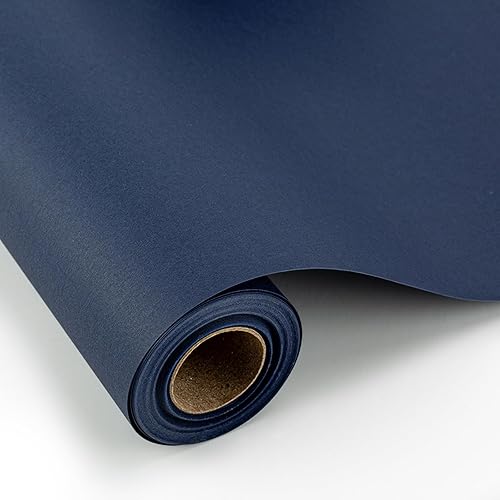 Merture Rollo de papel kraft de regalo de 30 pulgadas x 32.8 pies, 1 rollo jumbo (81.6 pies cuadrados), elegante papel de estraza negro para todas