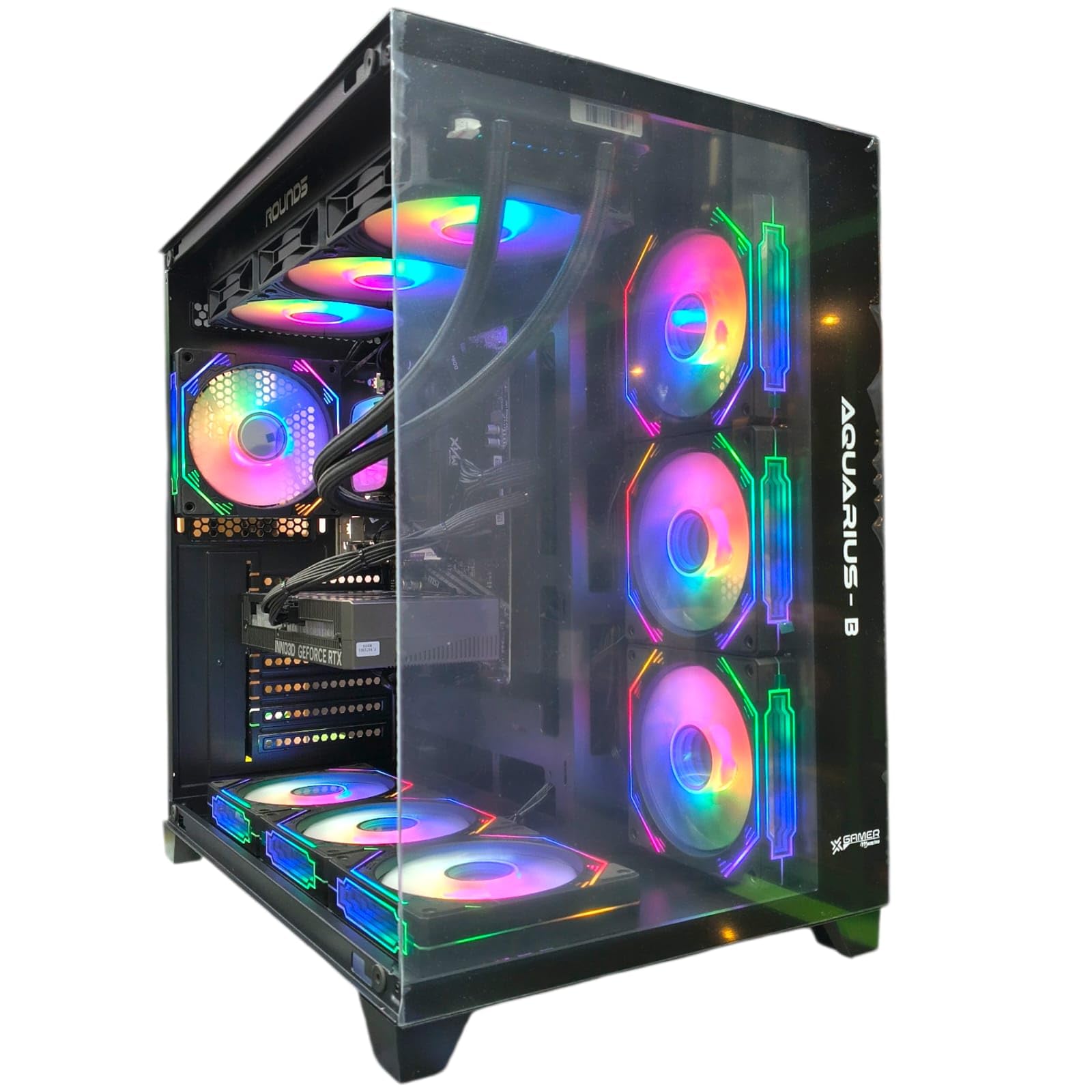 PC GAMER RYZEN 7 5700X, B550M, WI-FI, 32GB RAM, NVME 1TB, NVIDIA