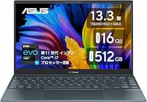 ASUS ZenBook 13 UX325EA ノートパソコン 11世代i7 Amazon.co.jp: UX325EA-EG124TS ZenBook 13 UX325EA 13.3型 Core