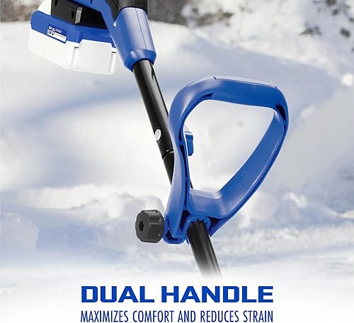 Miniatura 5 de Snow Joe 24V-SS13 - Pala de nieve inalámbrica de 24 voltios iON+ 13 pulgadas 4-Ah, kit (con batería de 4 Ah + cargador rápido)