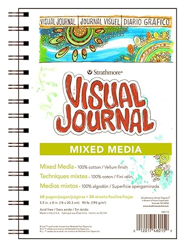 Strathmore Visual Journal Mixed Media Vellum 5.5"X8