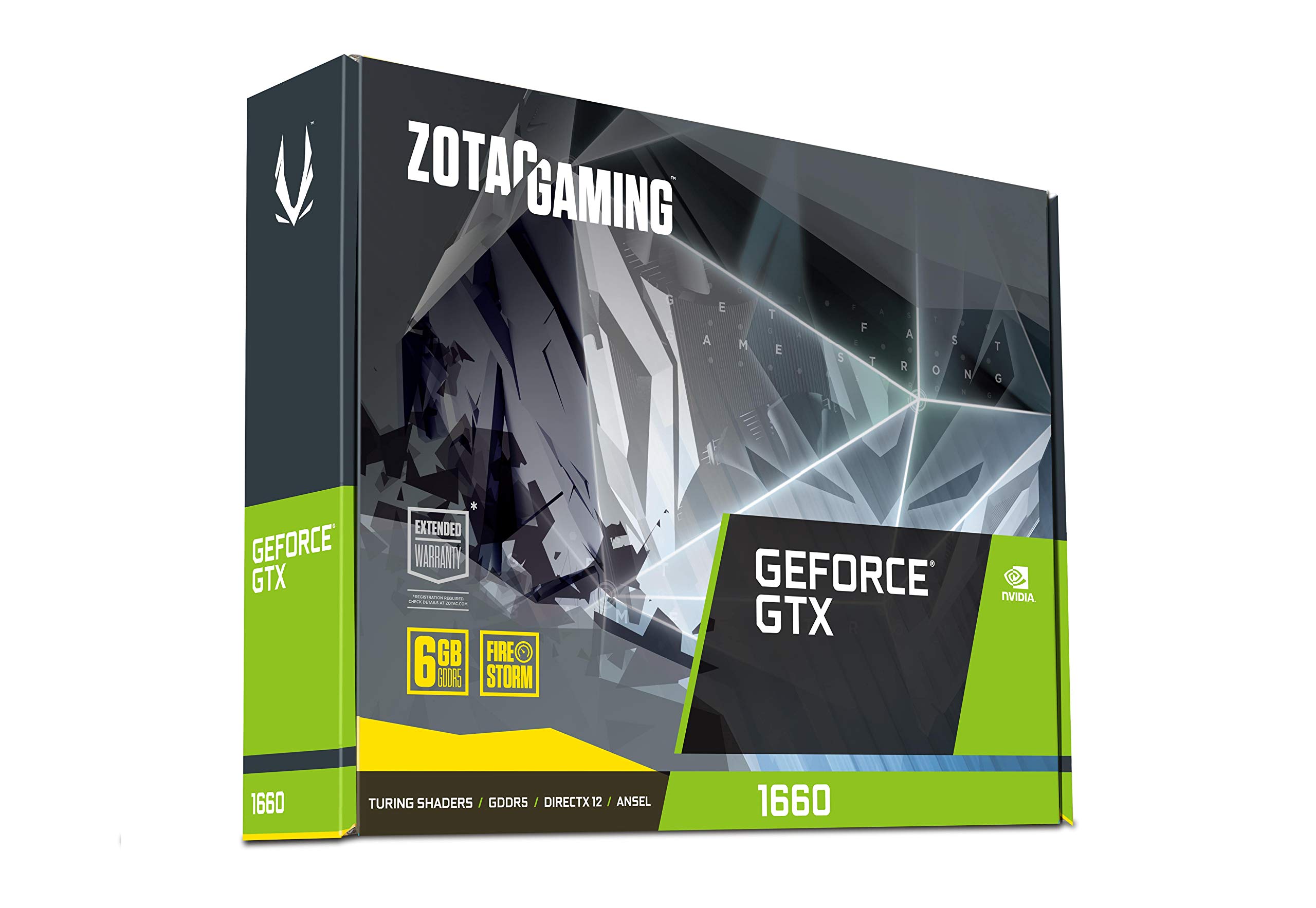 Zotac ZT-T16600F-10L - Tarjeta gráfica (GeForce GTX 1660, 6 GB 