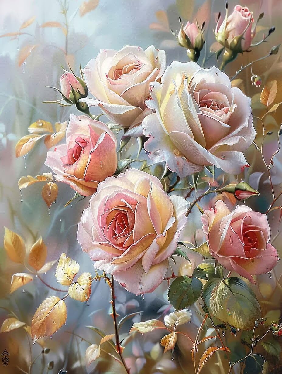 Amazon.co.jp: ダイヤモンドアート 薔薇 40x60cm ダイヤモンドペイン