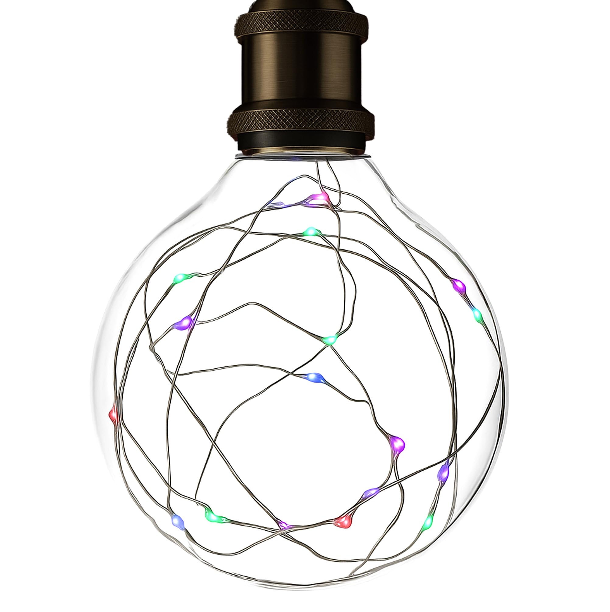 BELL Lighting E27 RGB Fairy Light Bulb Colour Changing LED Decorative Globe Mood Lamp for Home Decor Ambient Lighting Table Lamps Pendants Bedrooms Living Rooms Parties Weddings