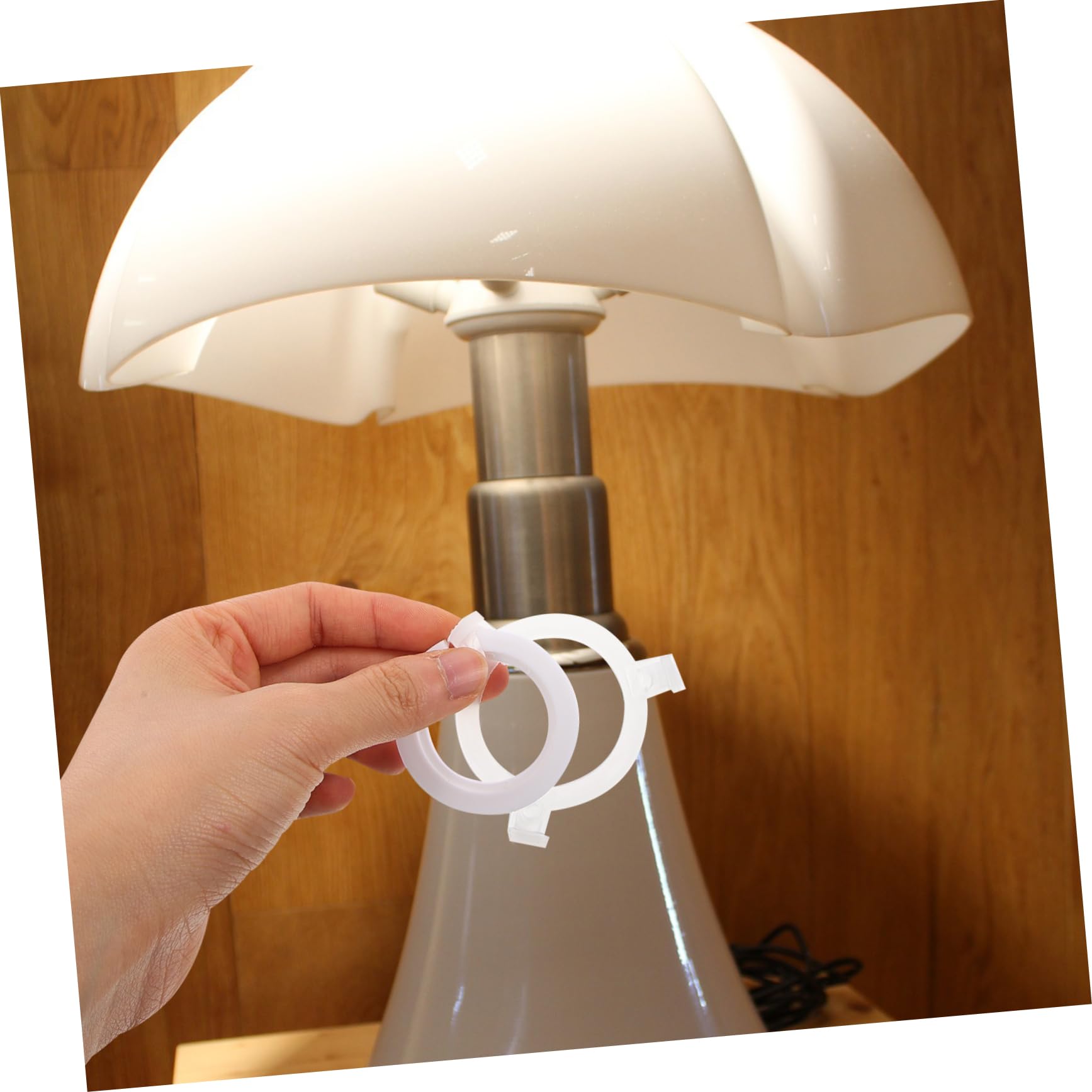 UKCOCO 40pièces Adaptateur De Douille De Lampe Vers Anneaux De Conversion Pour Abat-jours Facile à Installer Et Pratique