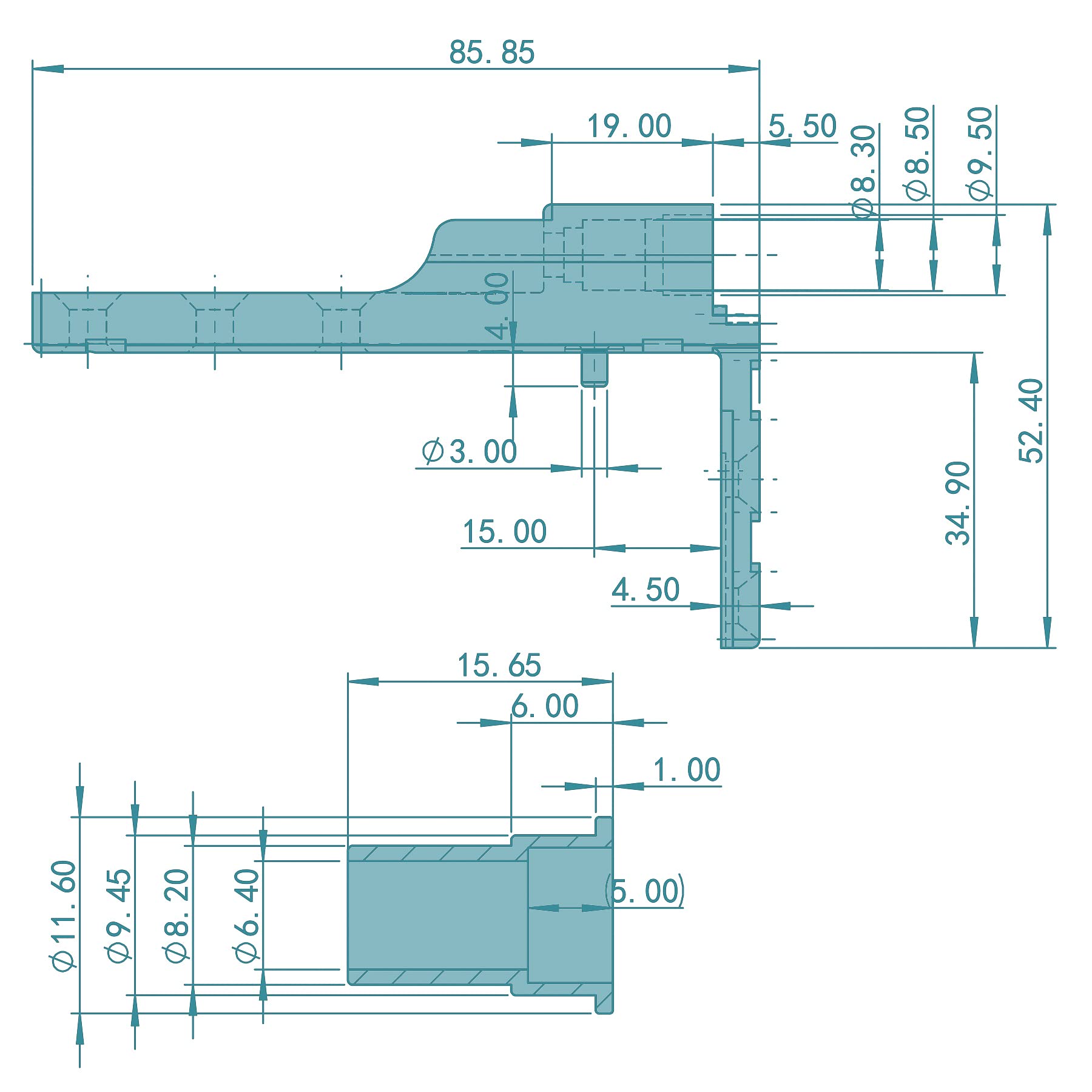 Hinge FE-FL001 - Soporte de repuesto para Aubi ángulo angular EW203 de la serie A300 para ventanas de plástico y ventanas de madera
