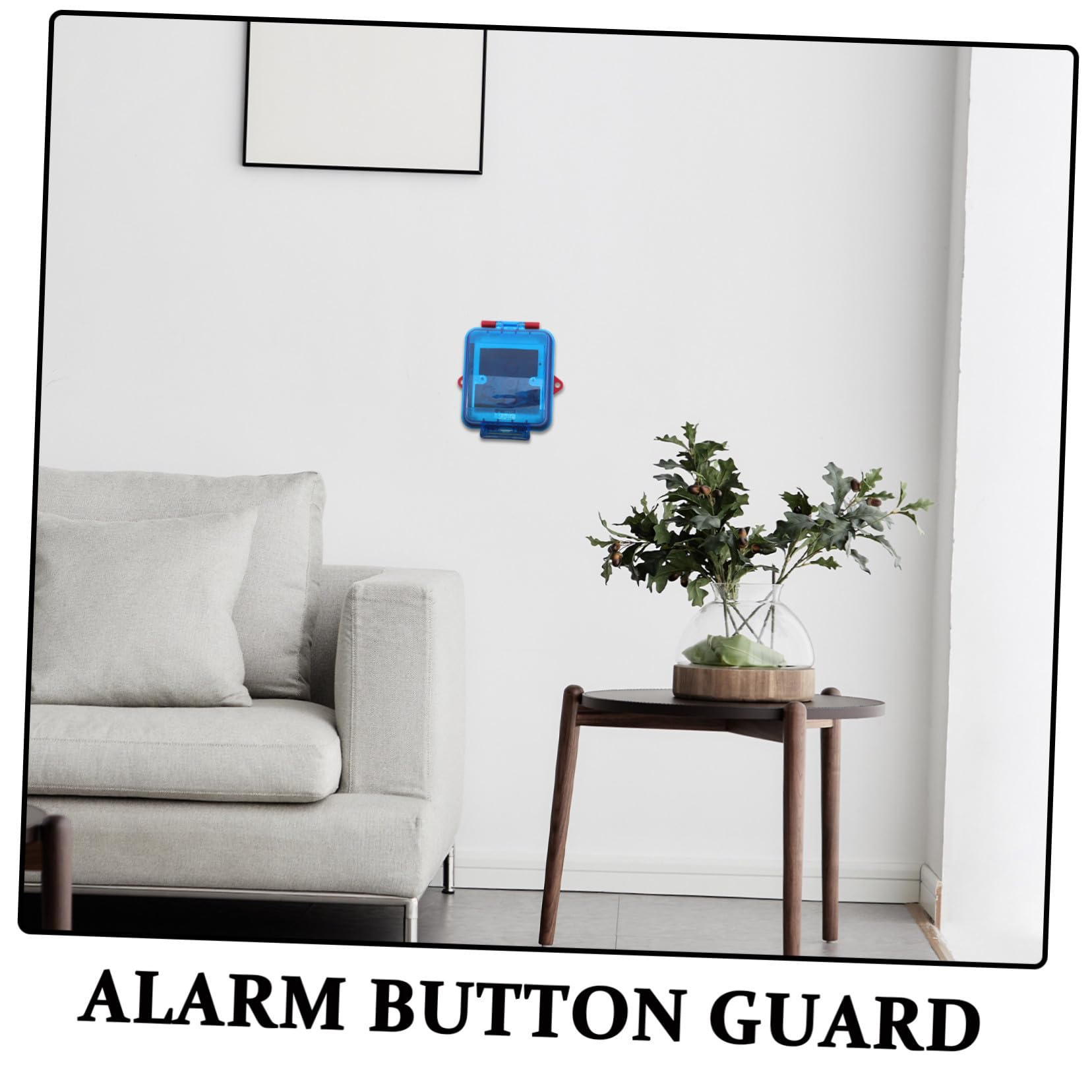 Protectora para Botón de Alarma Manual Funda de Protección Compatible con Sistema Sap Resistente y Estética para Alarmas Contra
