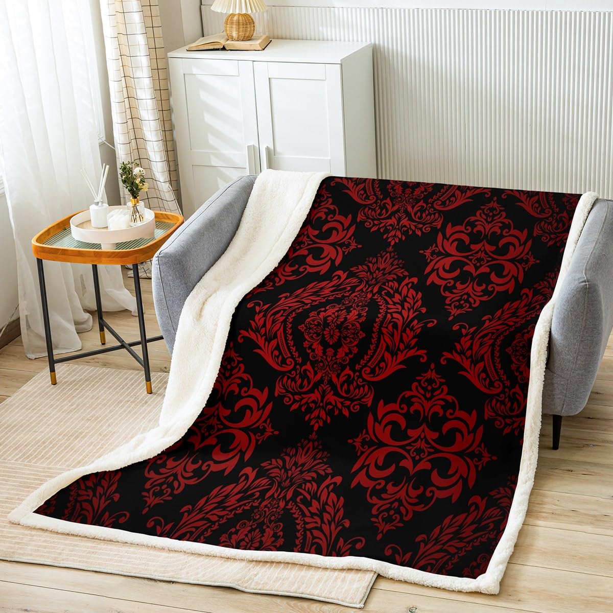 Couverture polaire vintage pour réchauffer les frileux avec élégance