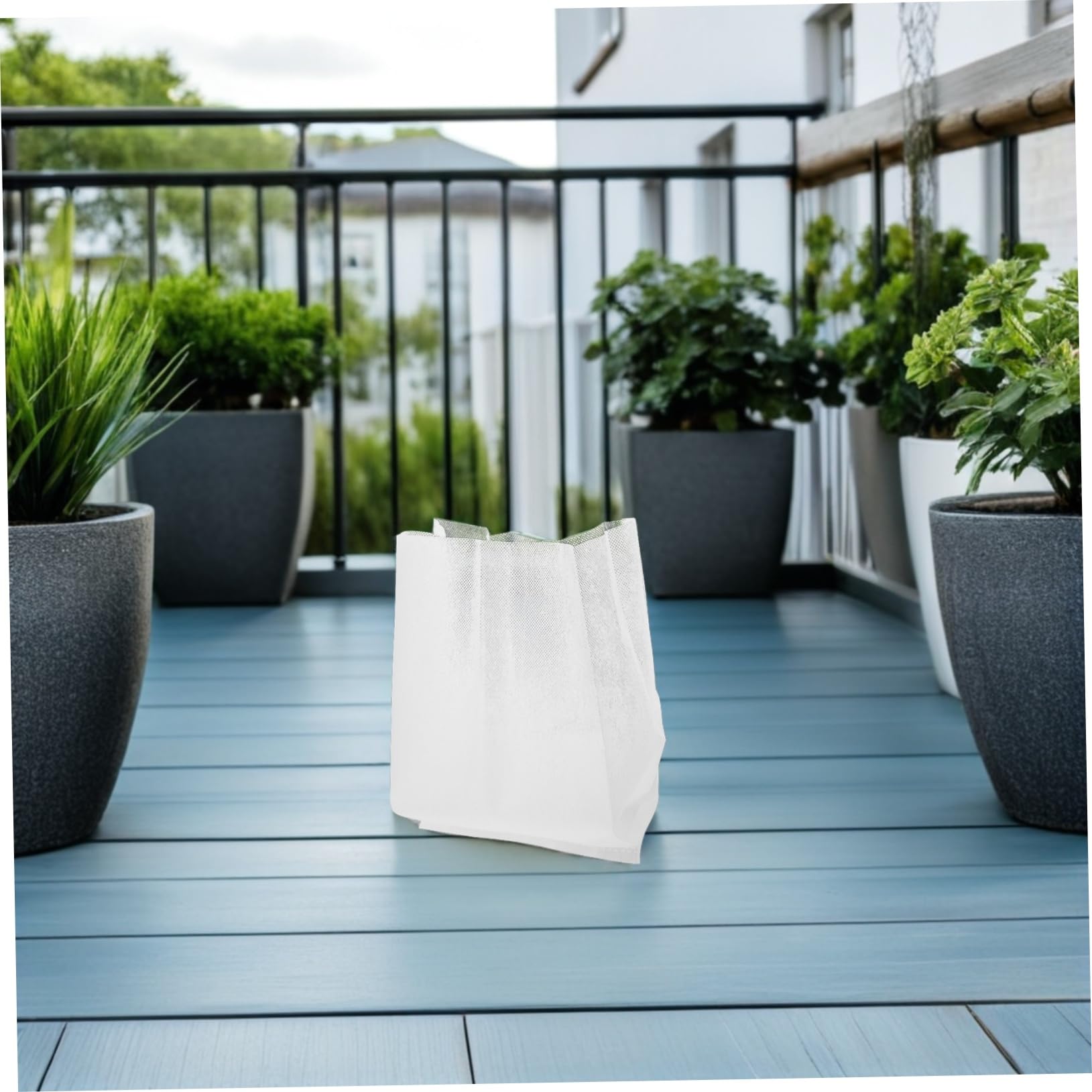 Didiseaon Lot de 200 Sacs De Culture pour Semis en Tissu Non Tissé 8 X 10 Cm Et 20 X 20 Cm - Fournitures De pour Légumes, Et Semis