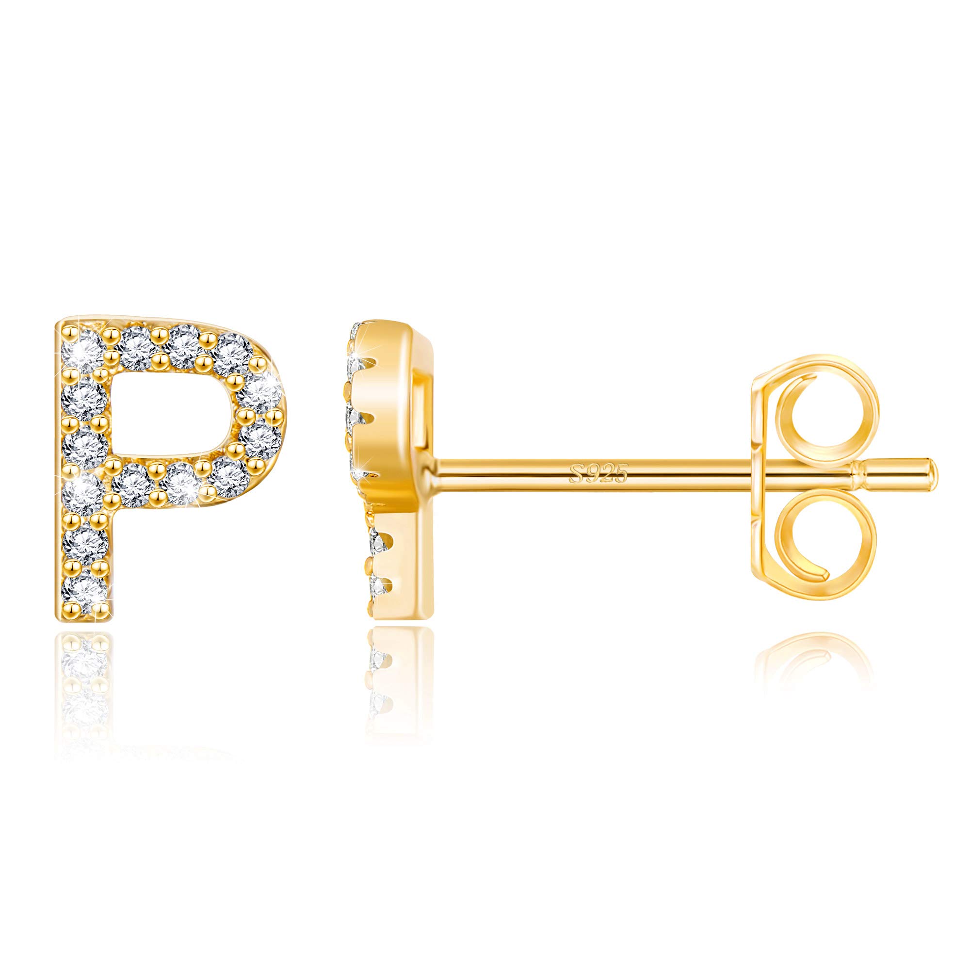 MONOOC Valentines Gifts for Kids Her Girls - Valentines Earrings Initial Hypoallergenic Earrings for Girls Valentine Gift for Kids Her Teen Girl Women