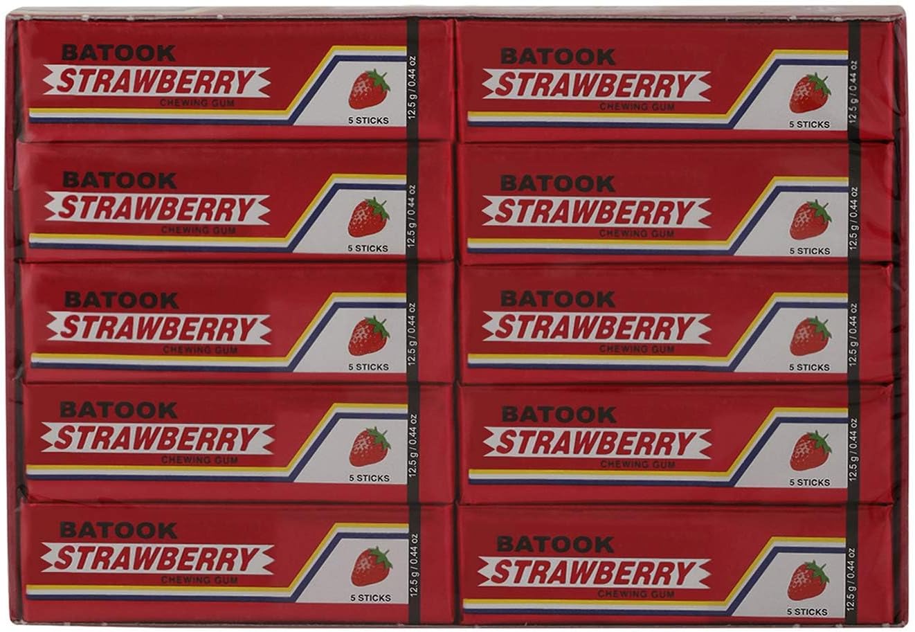 Strawberry Chewing Gum, 250g - Pack of 1