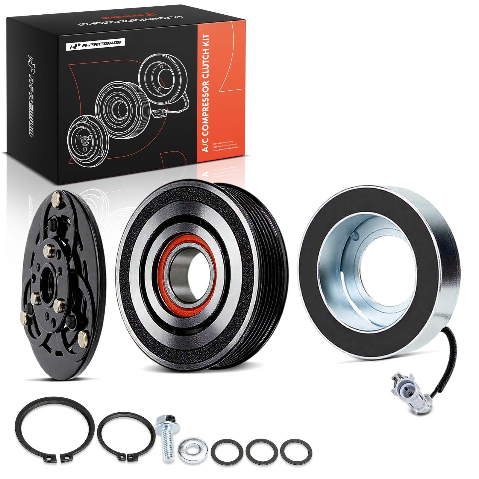 Amazon.com: A-Premium Air Conditioner AC Compressor Clutch Kit