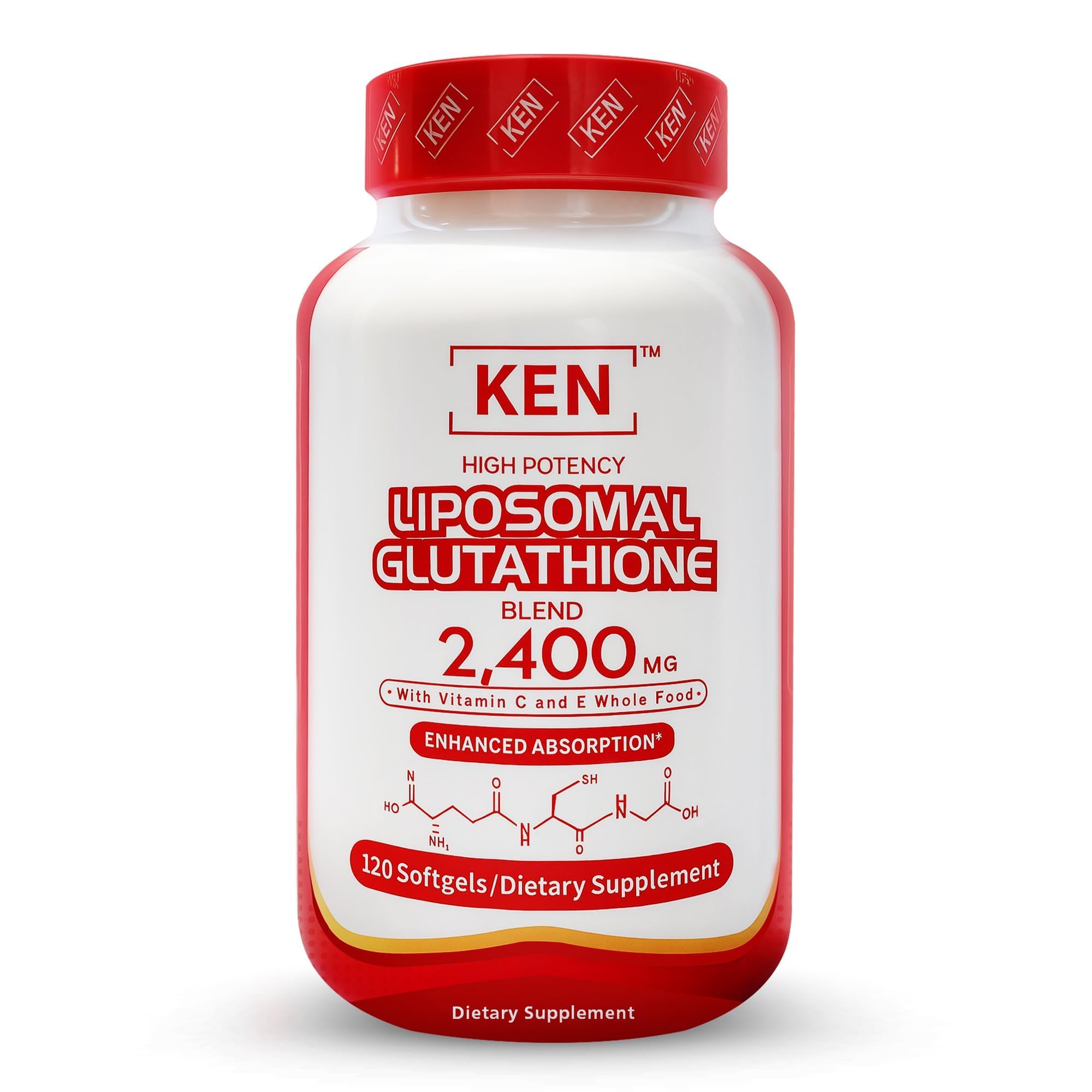 ken liposomal glutathione Liposomal Glutathione Supplement main image 1